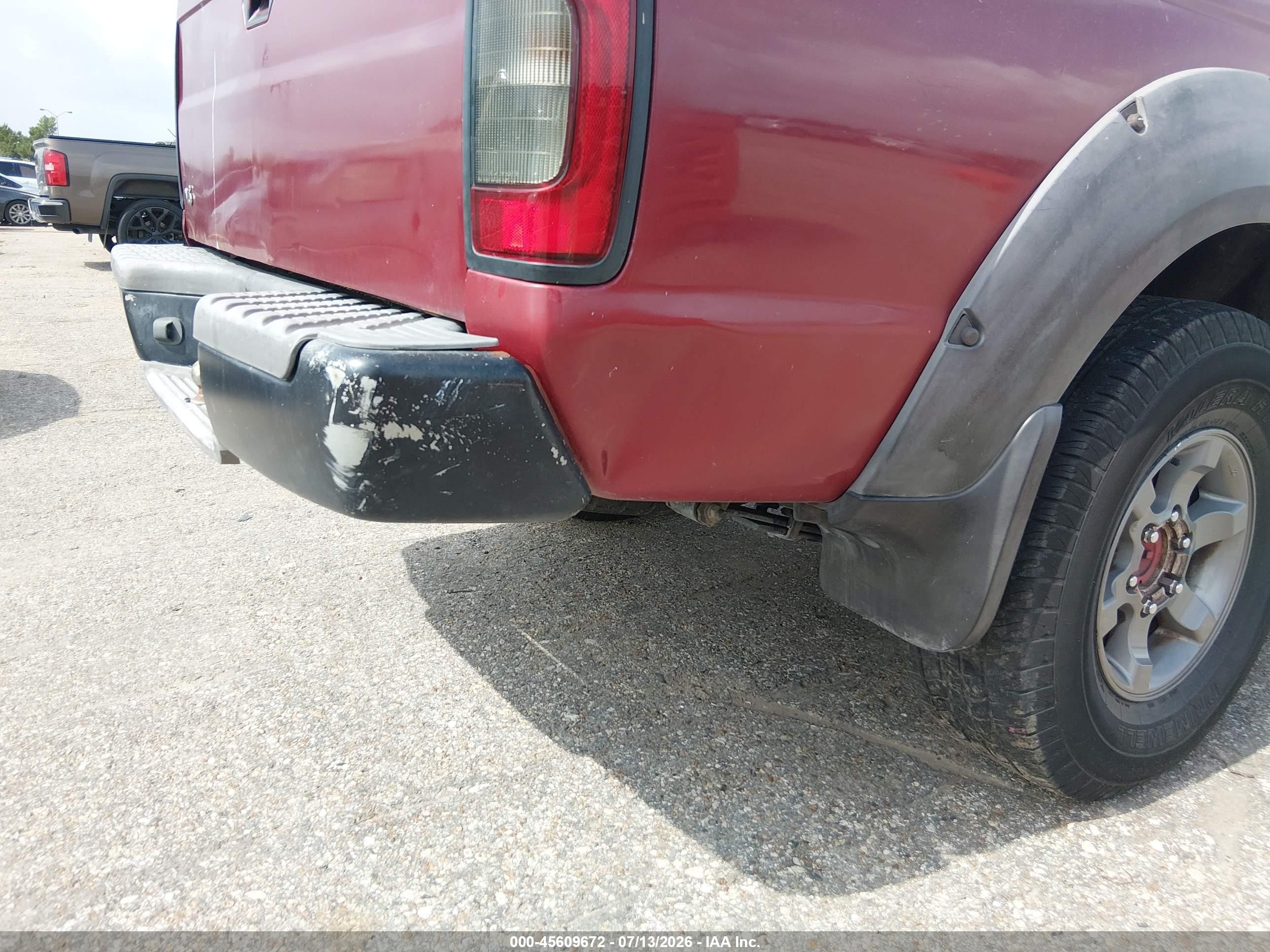 2003 Nissan Frontier Xe-v6 Red vin: 1N6ED27T03C436515
