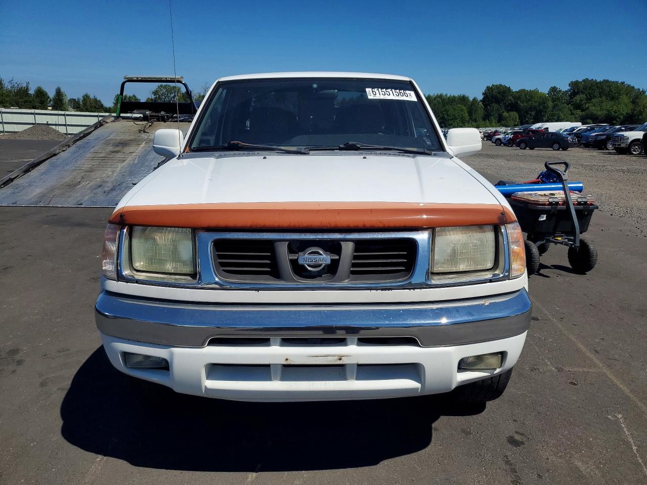 2000 Nissan Frontier Crew Cab Xe/crew Cab Se White vin: 1N6ED27T0YC316320