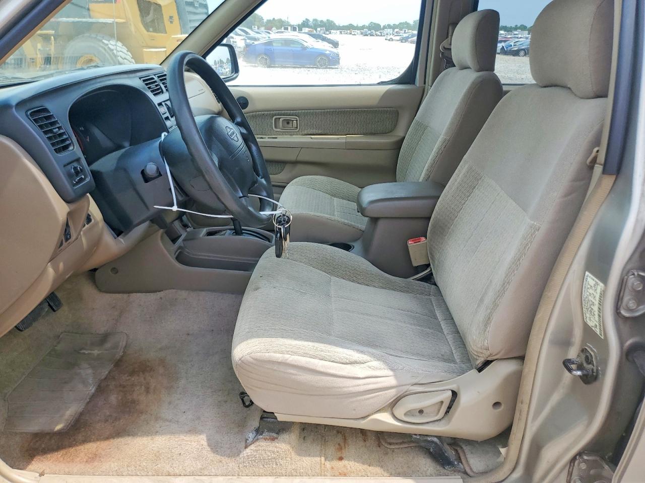 2000 Nissan Frontier Xe Silver vin: 1N6ED27T0YC412996