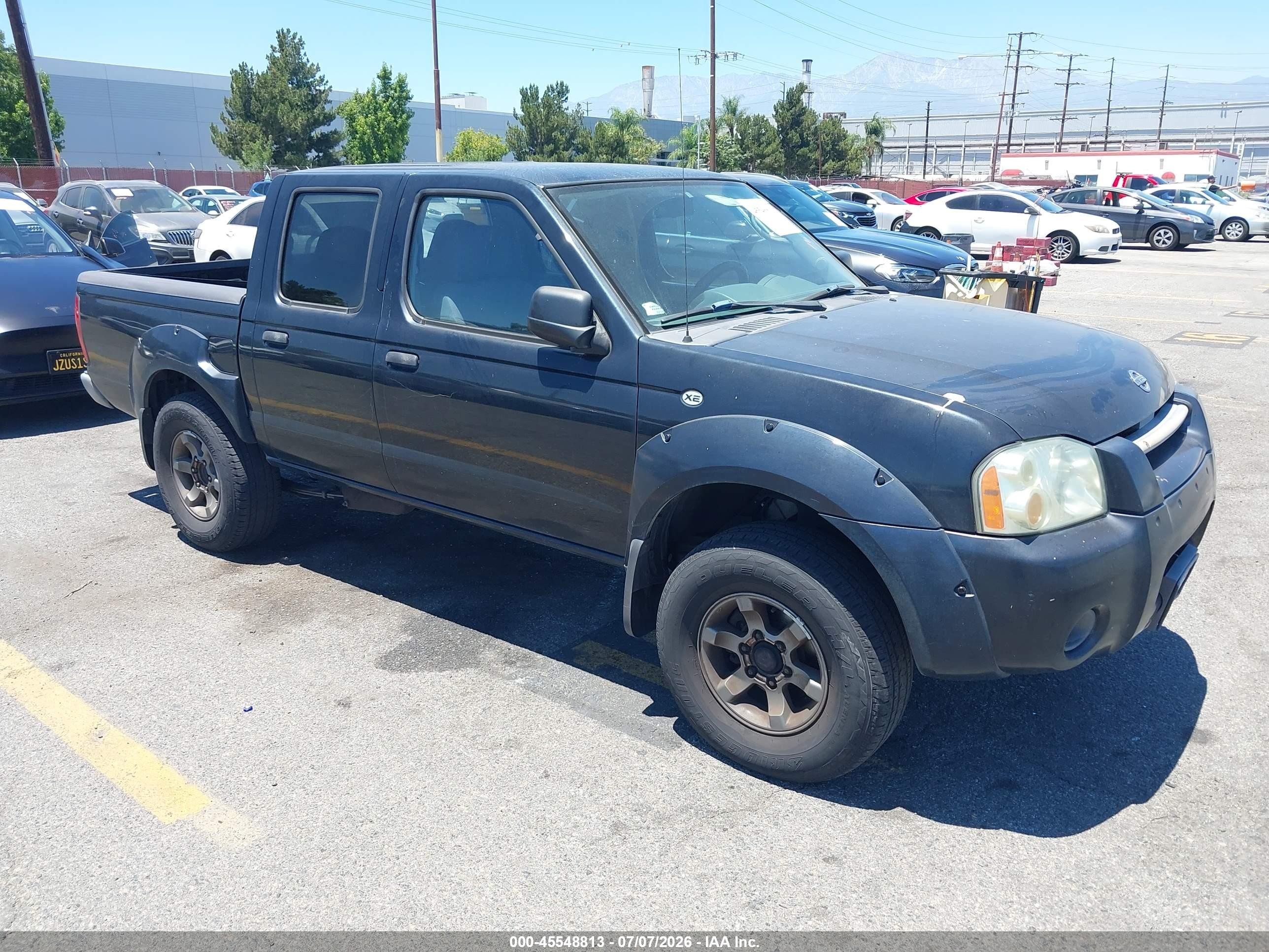 2004 Nissan Frontier Xe-v6 Black vin: 1N6ED27T14C401497