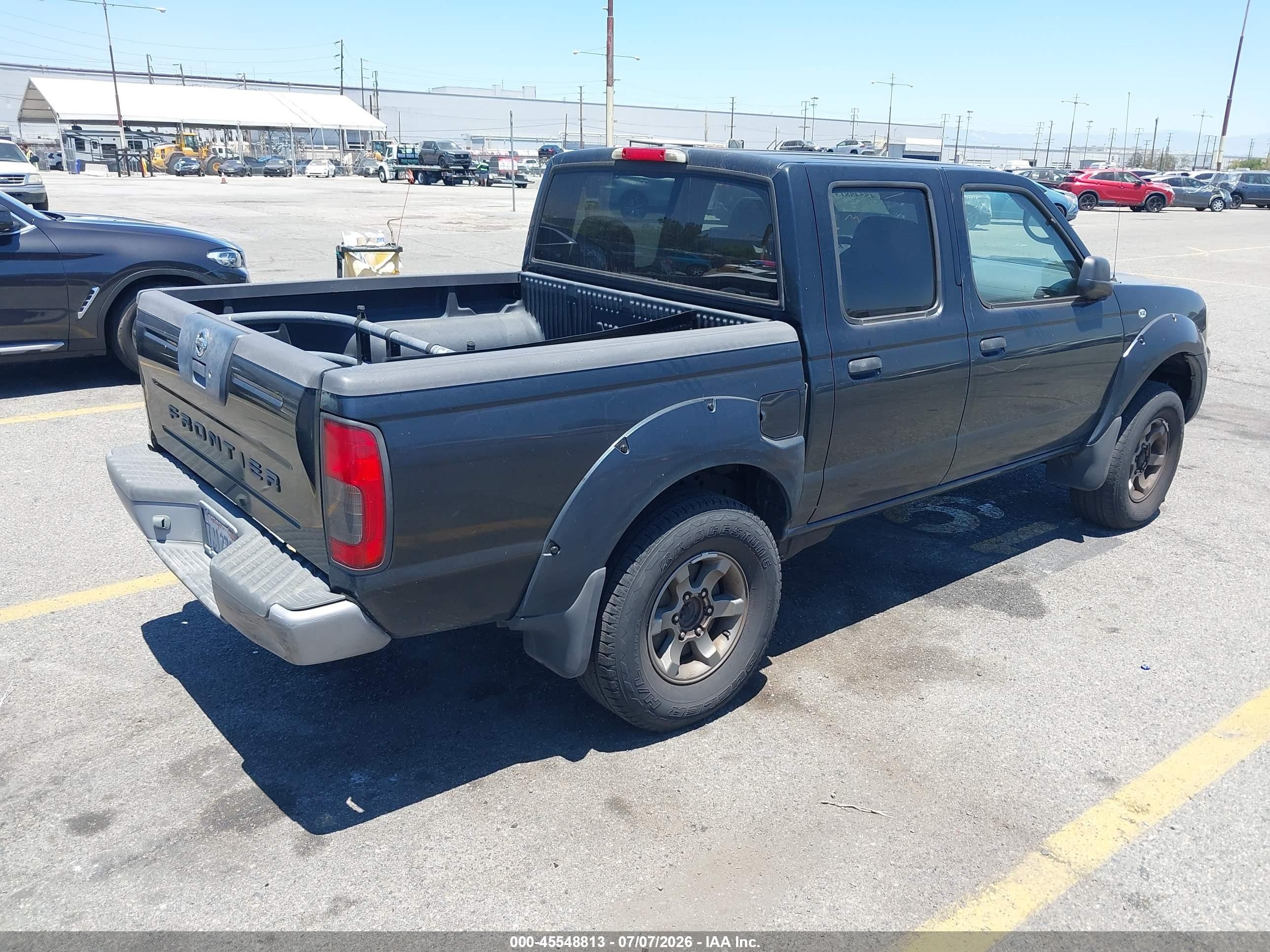 2004 Nissan Frontier Xe-v6 Черный vin: 1N6ED27T14C401497