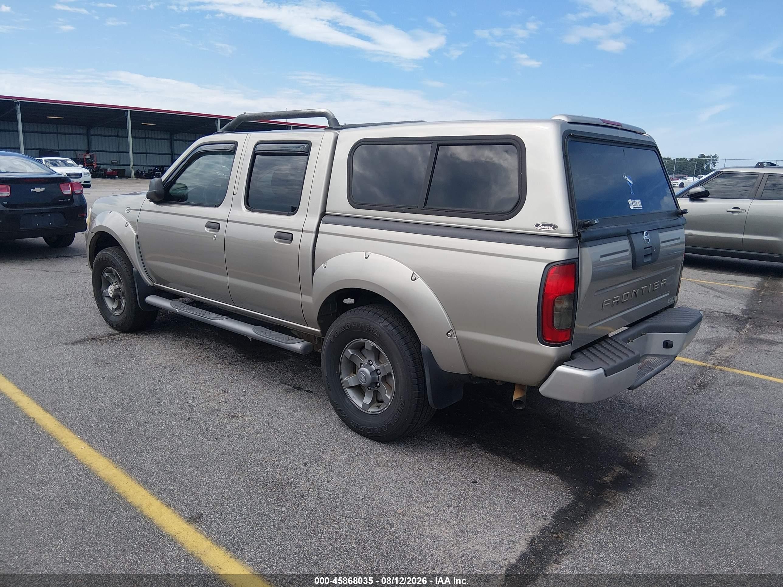 2004 Nissan Frontier Xe-v6 Gray vin: 1N6ED27T14C464499