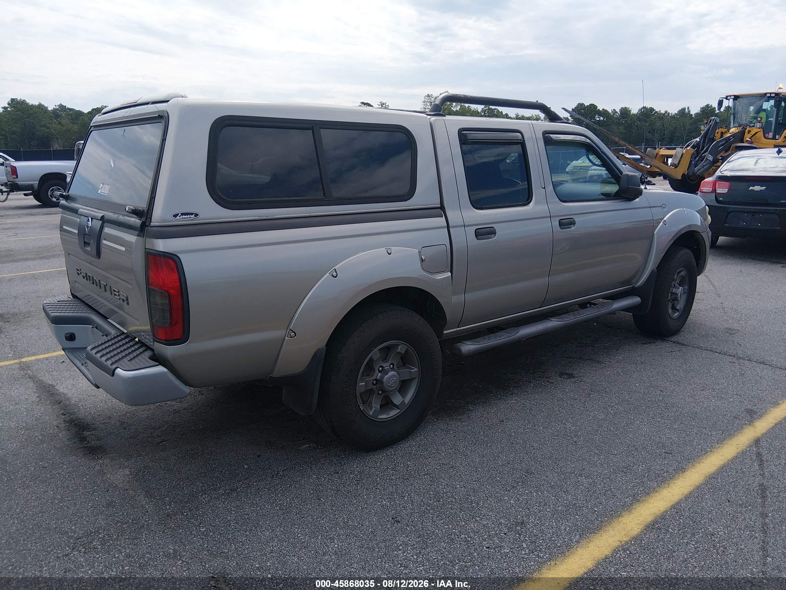 2004 Nissan Frontier Xe-v6 Gray vin: 1N6ED27T14C464499