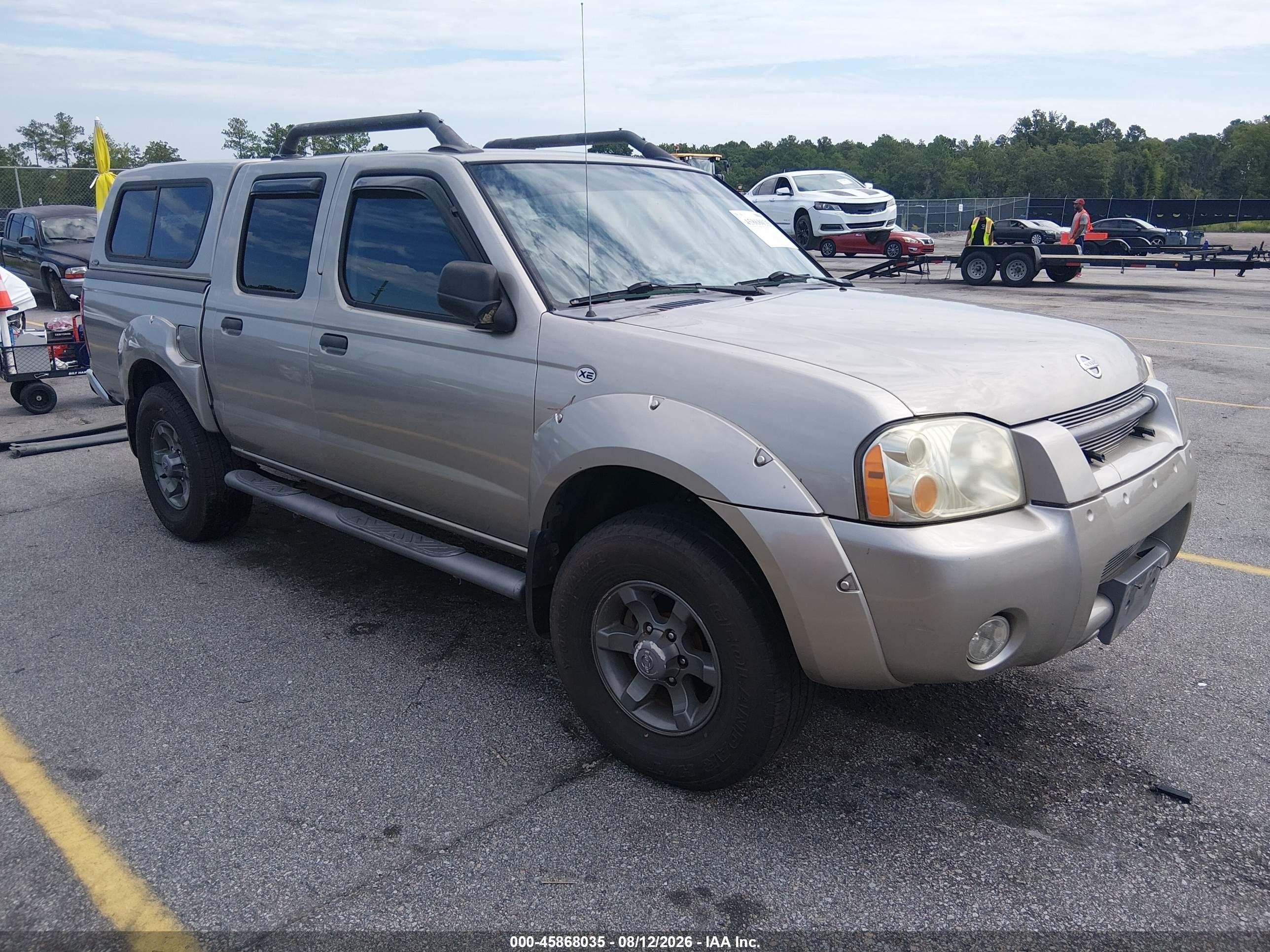 2004 Nissan Frontier Xe-v6 Gray vin: 1N6ED27T14C464499