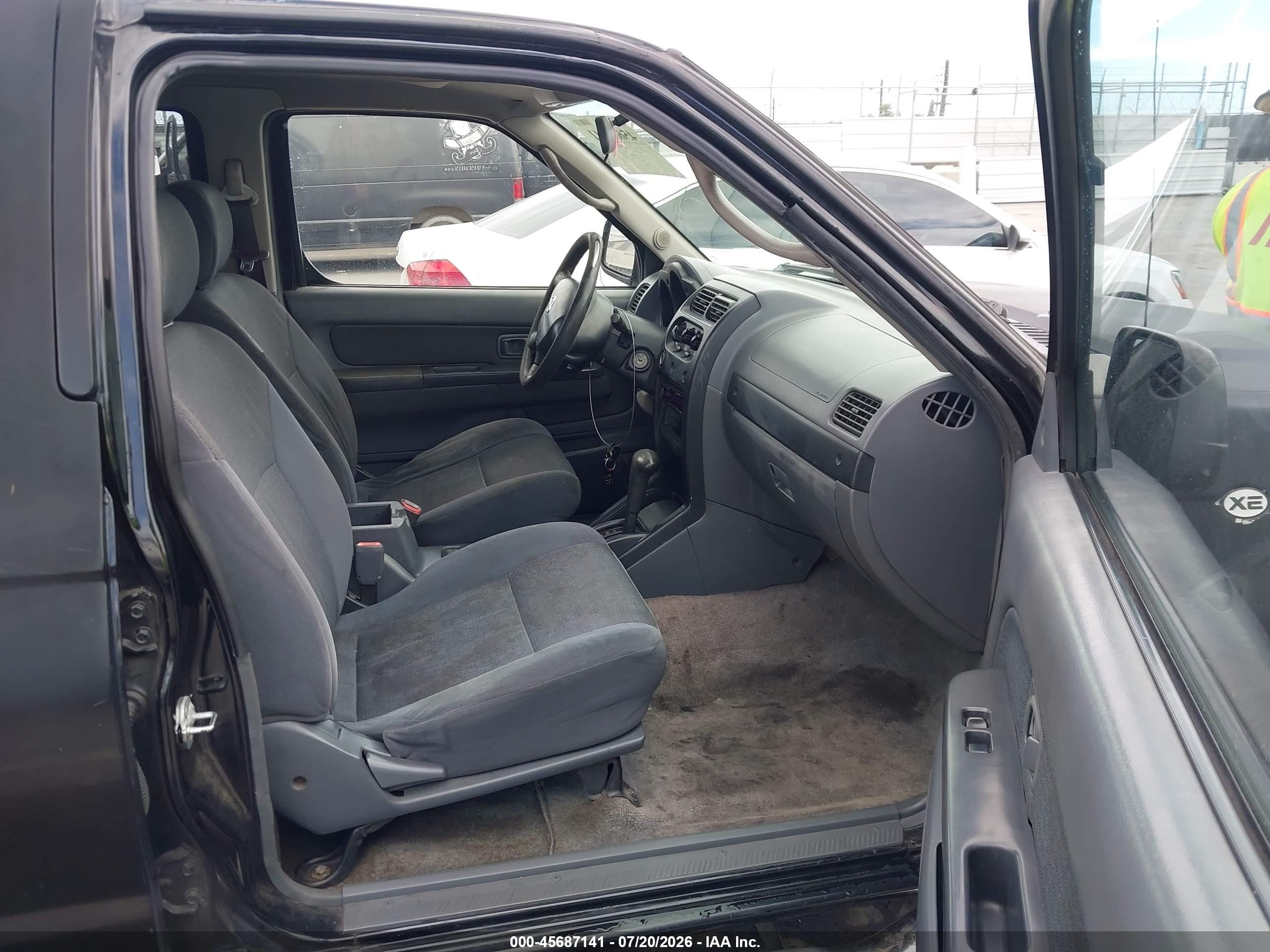 2004 Nissan Frontier Xe-v6 Черный vin: 1N6ED27T14C474577