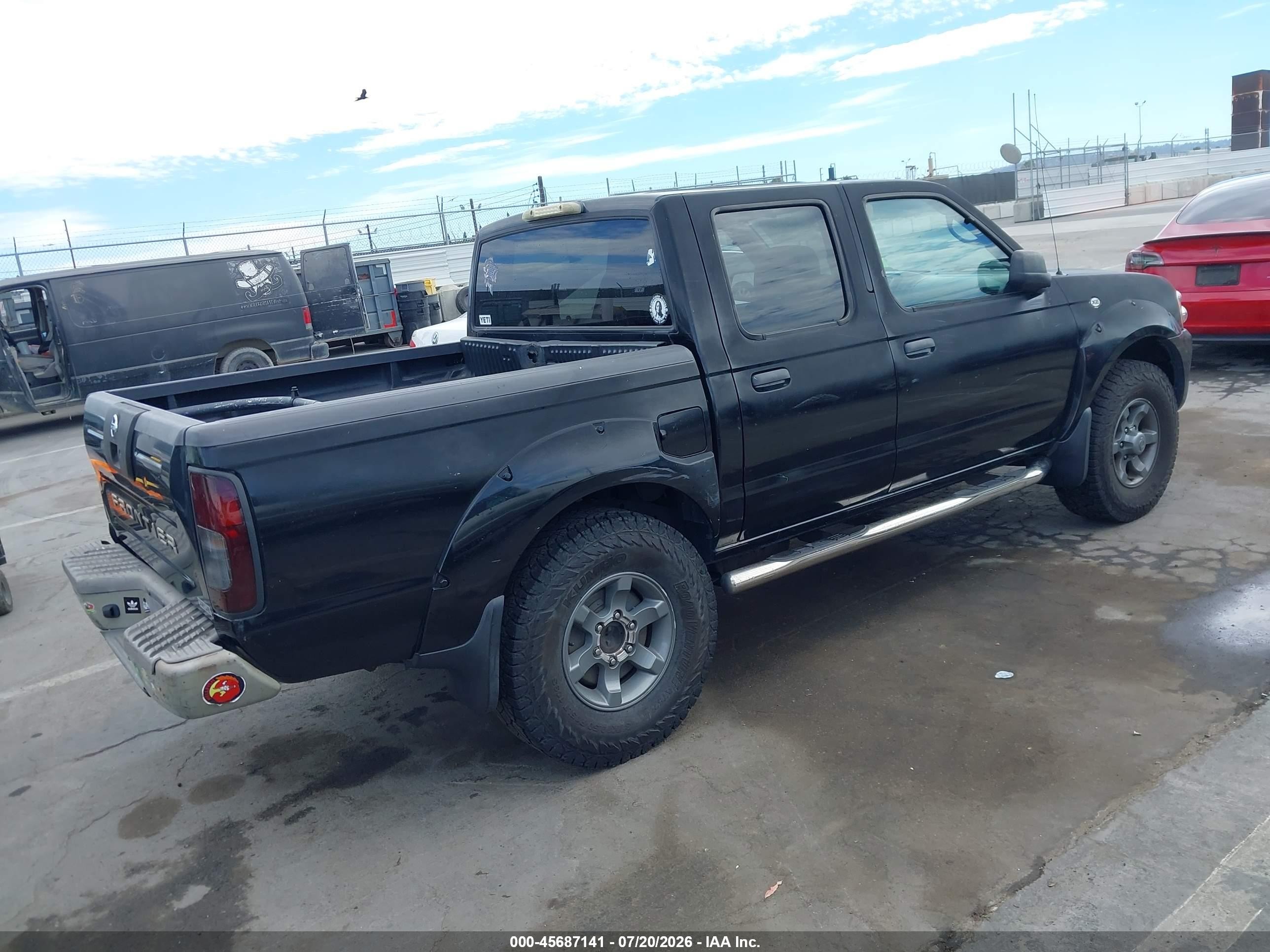 2004 Nissan Frontier Xe-v6 Черный vin: 1N6ED27T14C474577