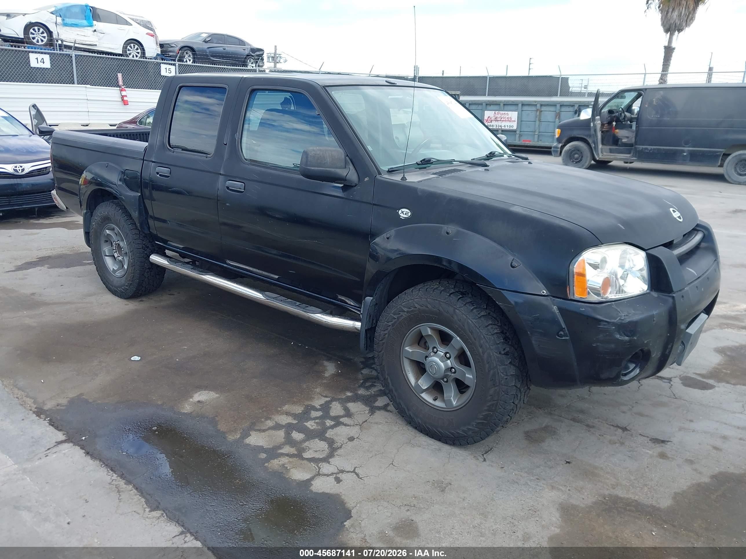 2004 Nissan Frontier Xe-v6 Черный vin: 1N6ED27T14C474577