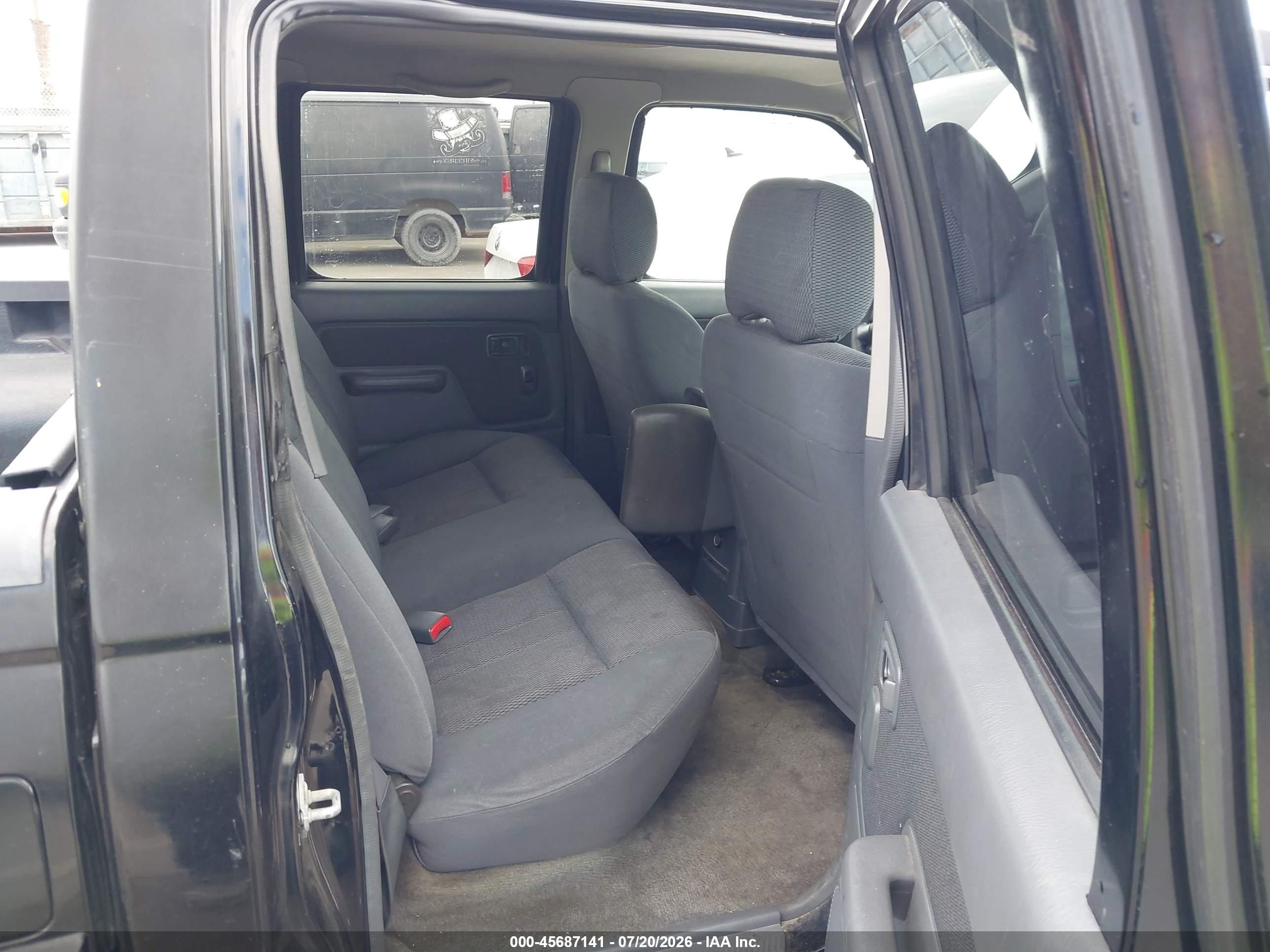 2004 Nissan Frontier Xe-v6 Черный vin: 1N6ED27T14C474577