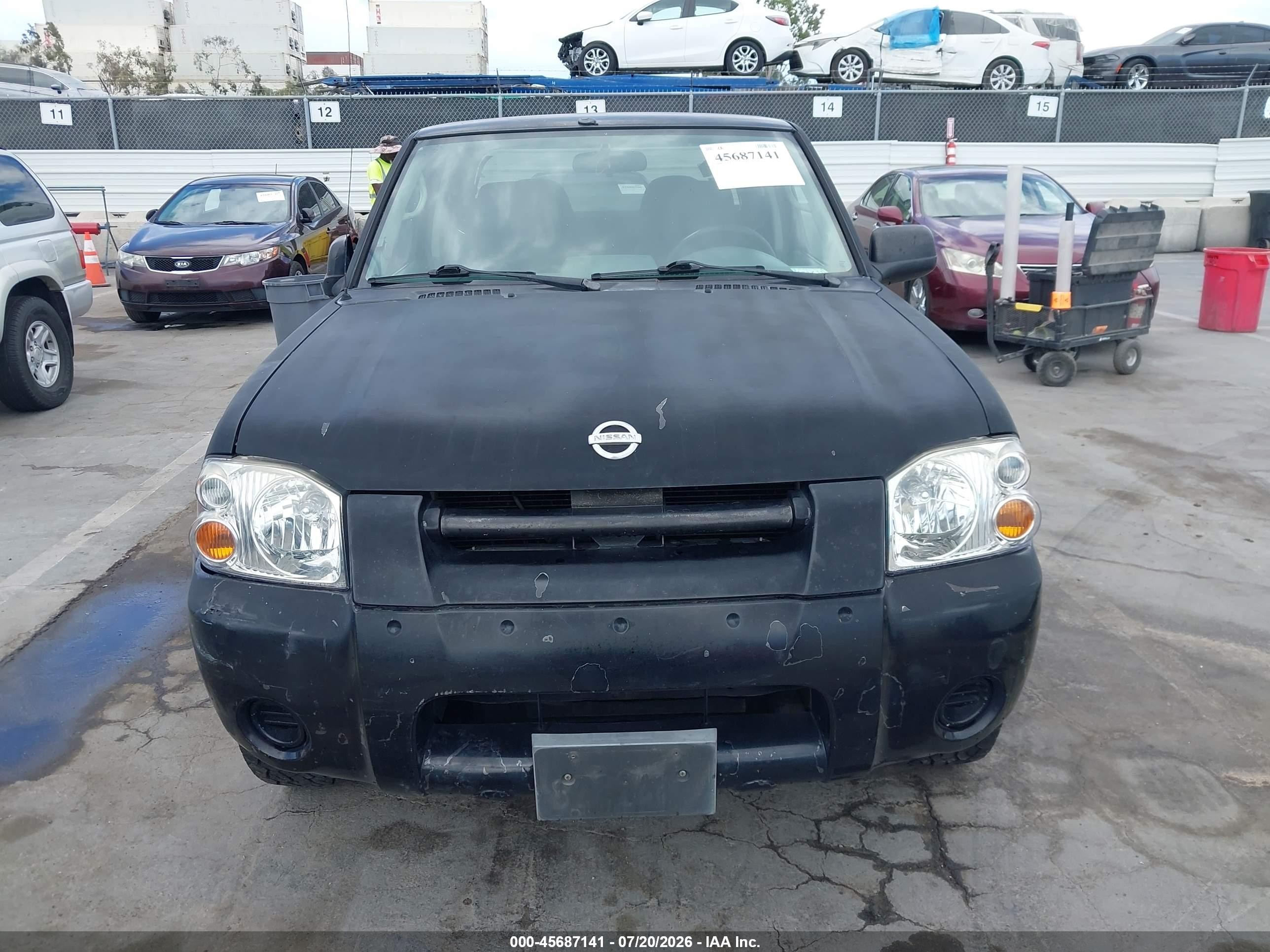 2004 Nissan Frontier Xe-v6 Черный vin: 1N6ED27T14C474577