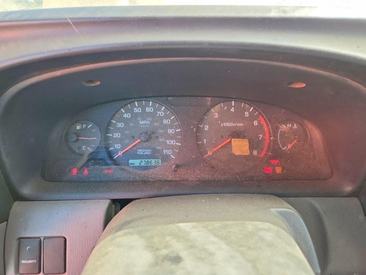 2000 Nissan Frontier Xe Желтый vin: 1N6ED27T1YC397909