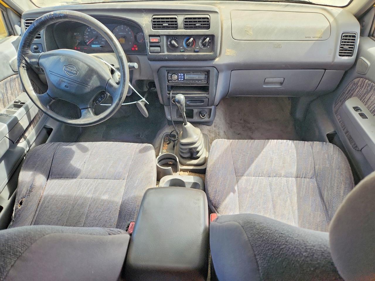 2000 Nissan Frontier Xe Желтый vin: 1N6ED27T1YC397909