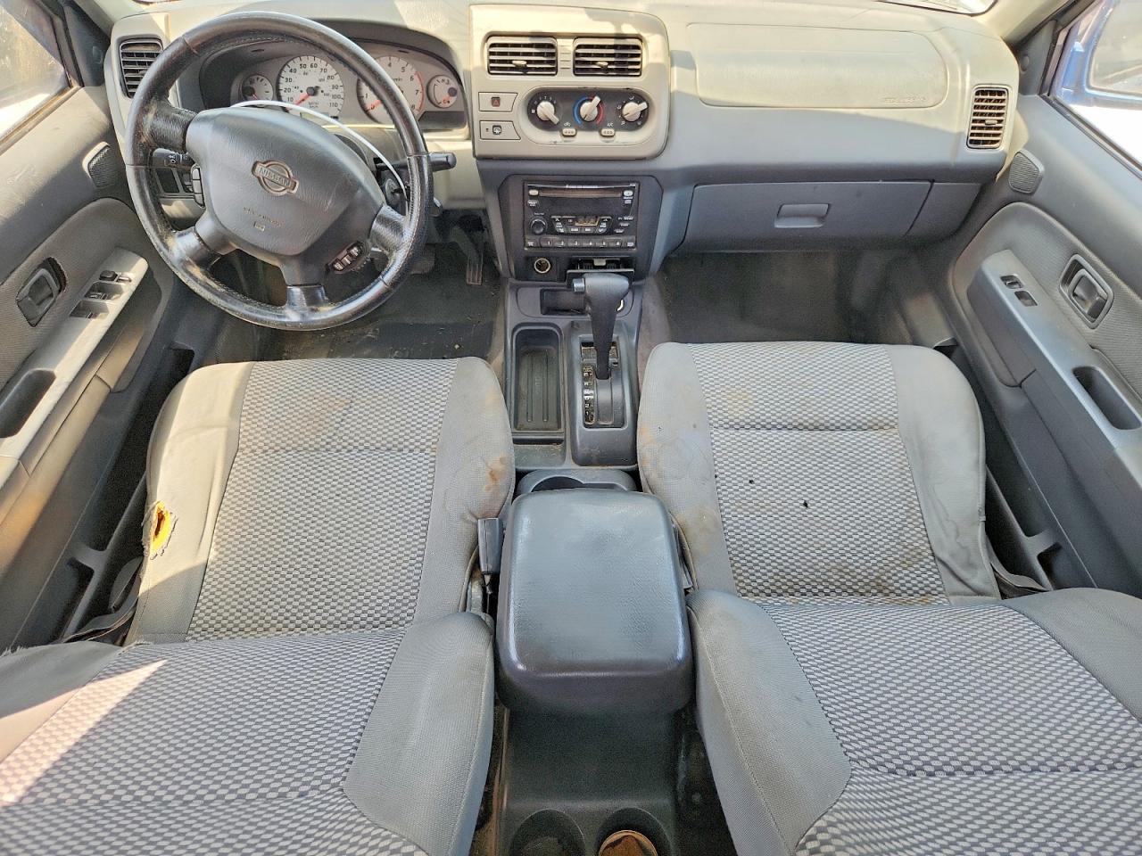 2001 Nissan Frontier Xe Blue vin: 1N6ED27T21C312677