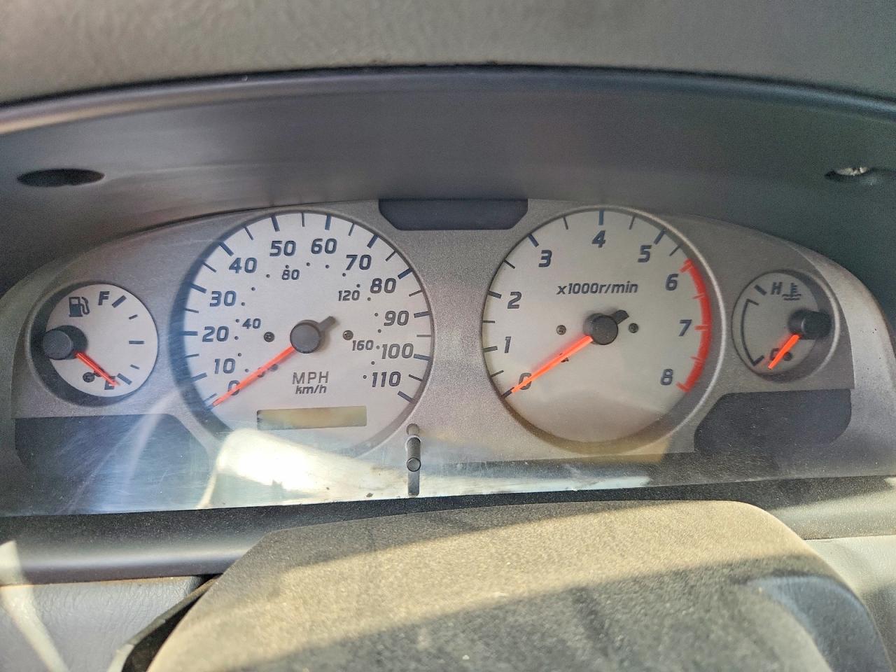 2001 Nissan Frontier Xe Blue vin: 1N6ED27T21C312677