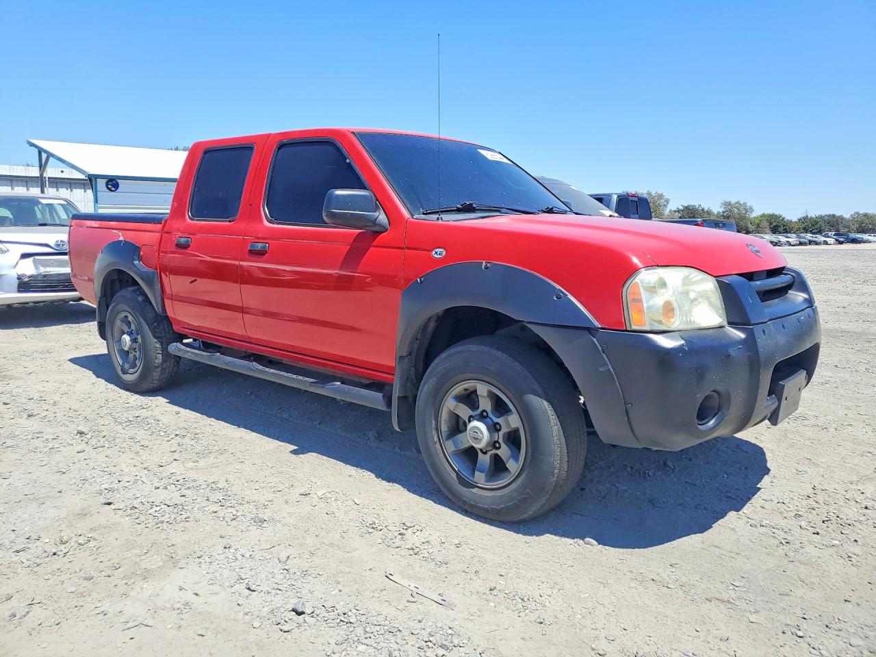 2003 Nissan Frontier Xe-v6 Красный vin: 1N6ED27T23C427833