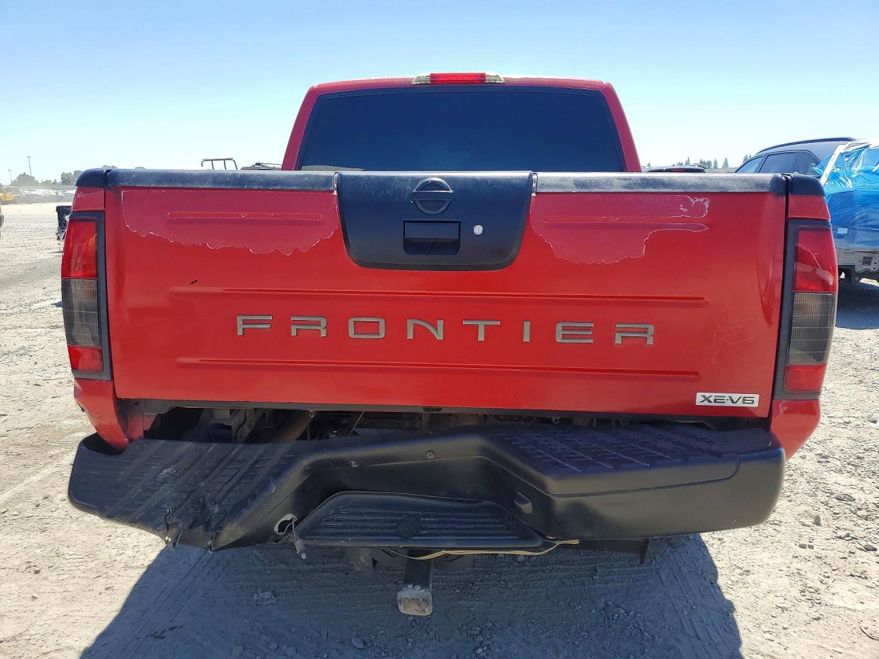2003 Nissan Frontier Xe-v6 Красный vin: 1N6ED27T23C427833