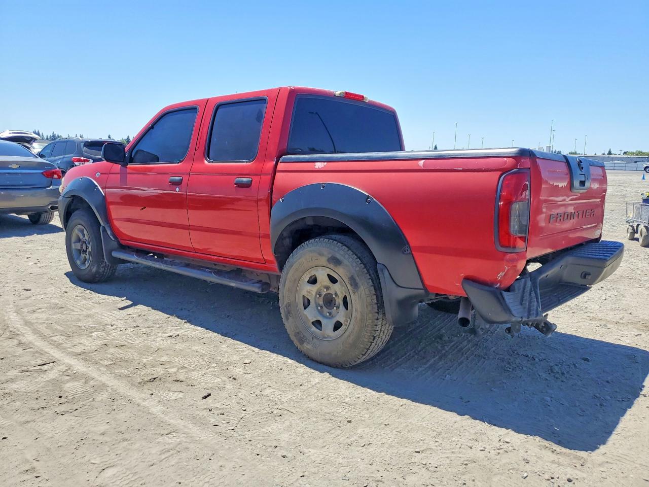 2003 Nissan Frontier Xe-v6 Красный vin: 1N6ED27T23C427833
