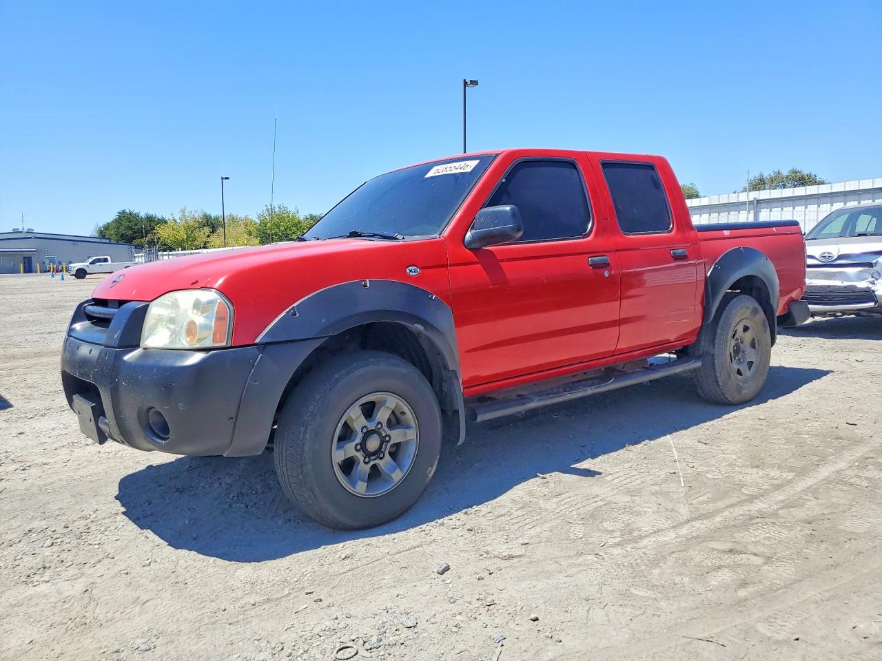 2003 Nissan Frontier Xe-v6 Red vin: 1N6ED27T23C427833
