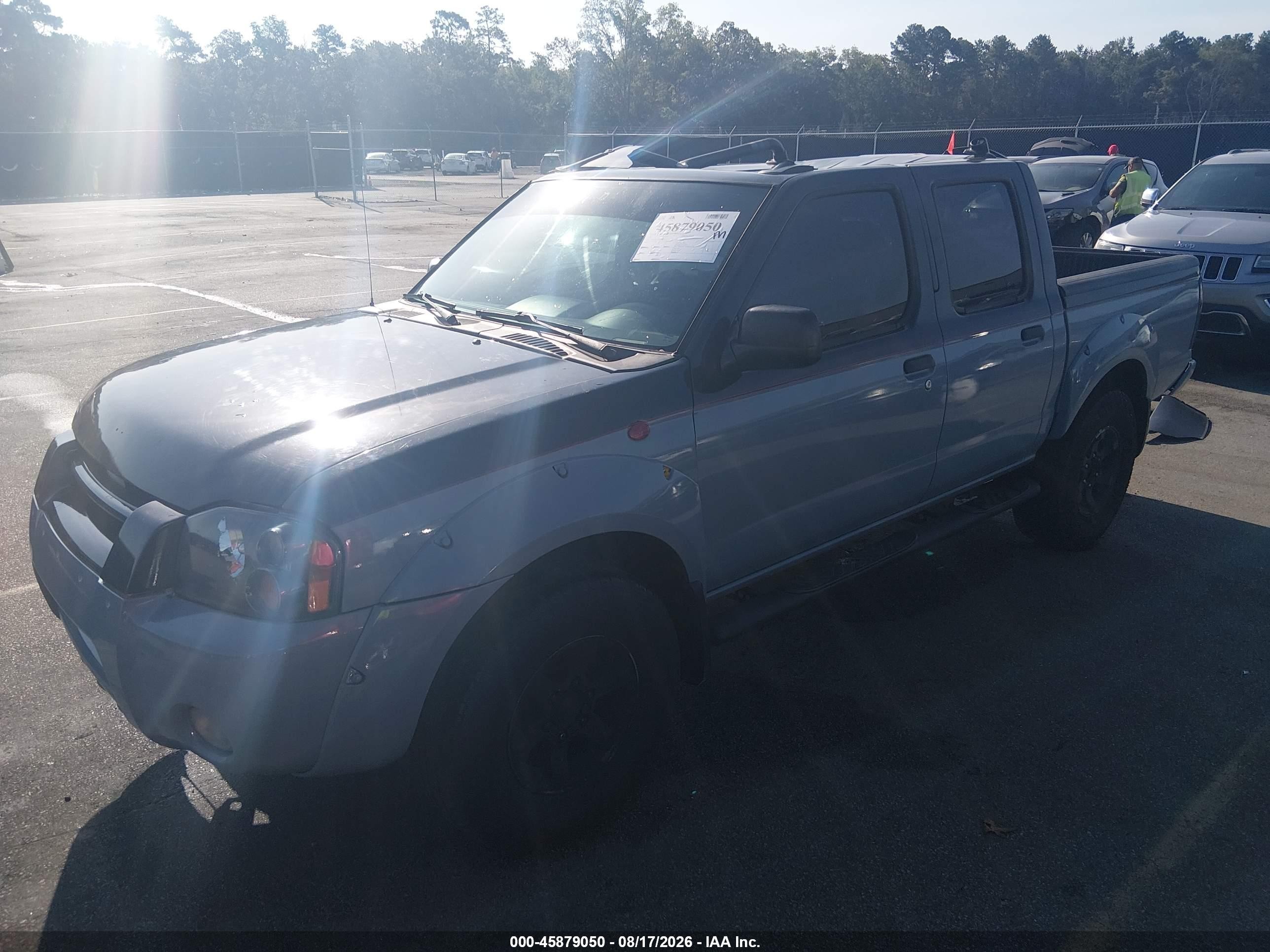 2003 Nissan Frontier Xe-v6 Gray vin: 1N6ED27T23C464641