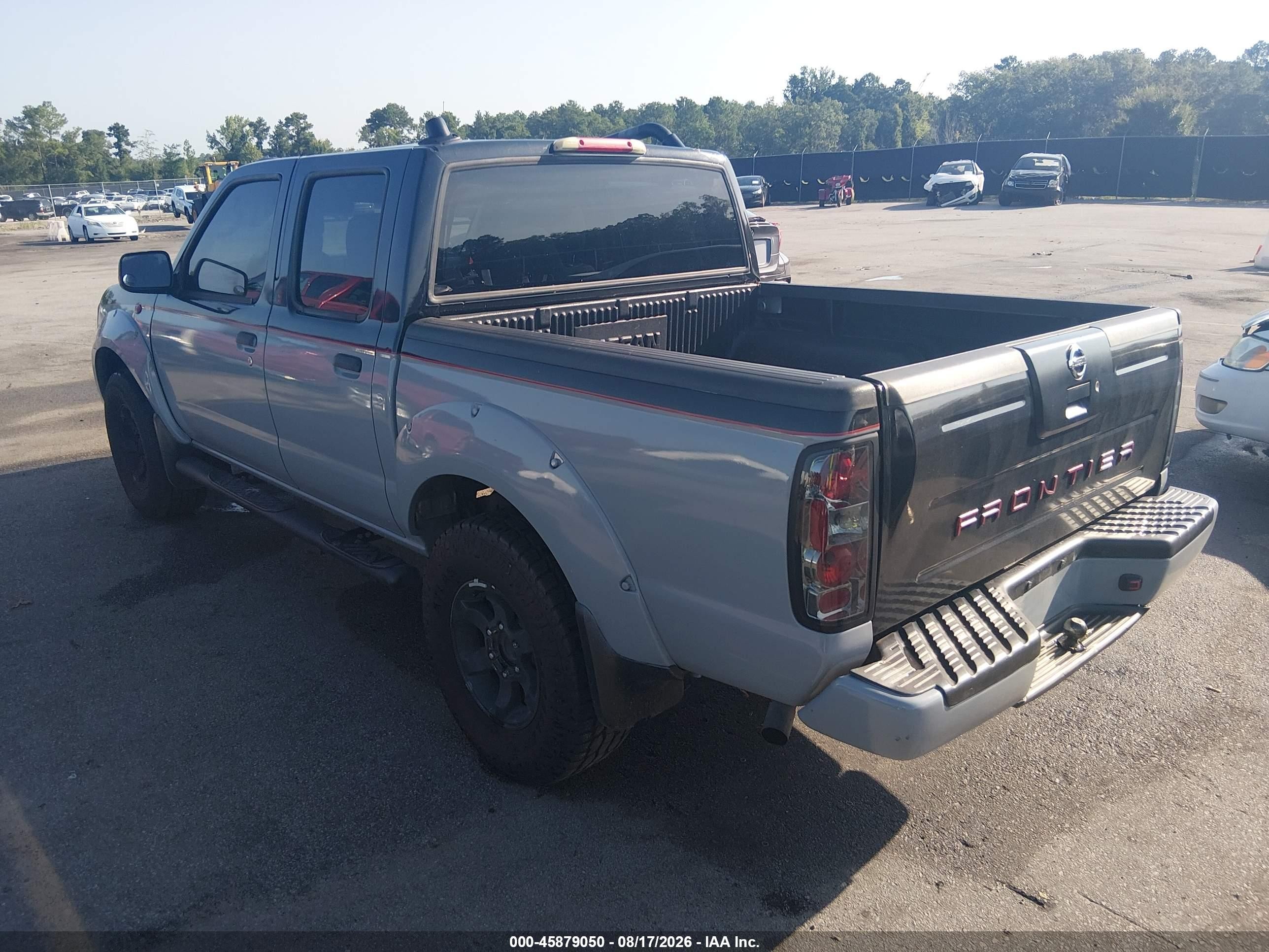2003 Nissan Frontier Xe-v6 Gray vin: 1N6ED27T23C464641