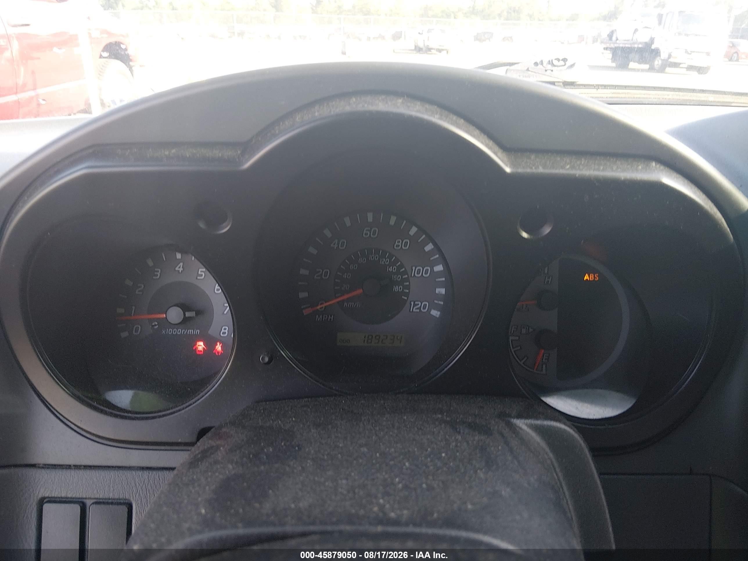 2003 Nissan Frontier Xe-v6 Gray vin: 1N6ED27T23C464641