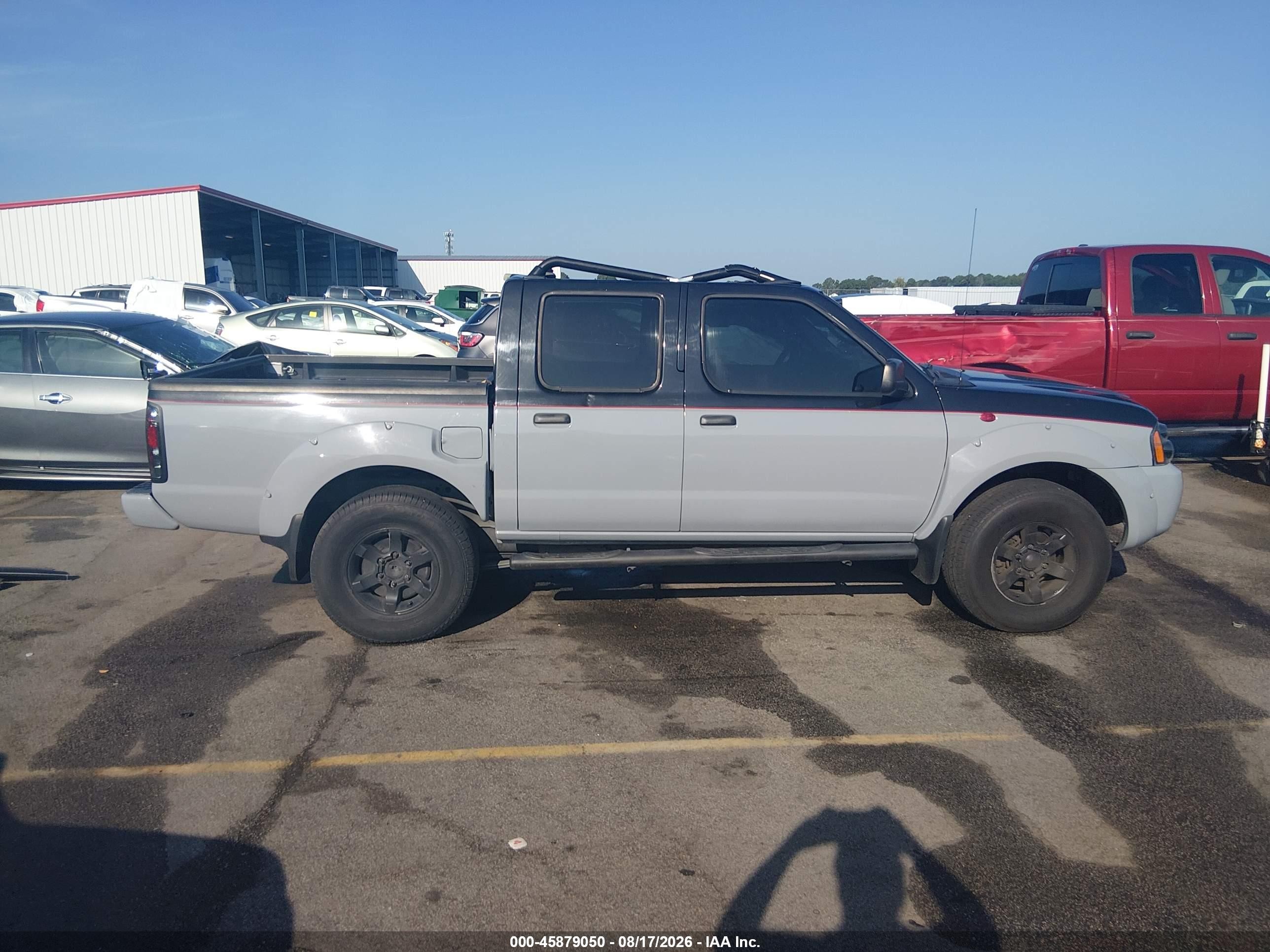 2003 Nissan Frontier Xe-v6 Gray vin: 1N6ED27T23C464641
