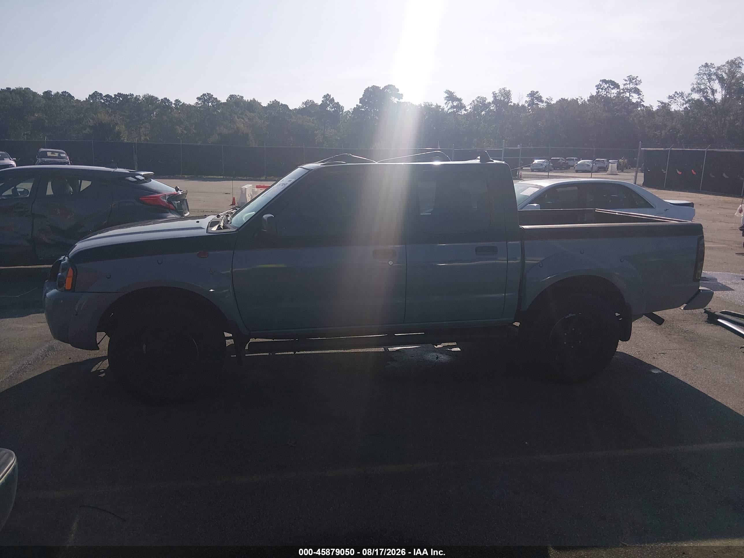 2003 Nissan Frontier Xe-v6 Gray vin: 1N6ED27T23C464641