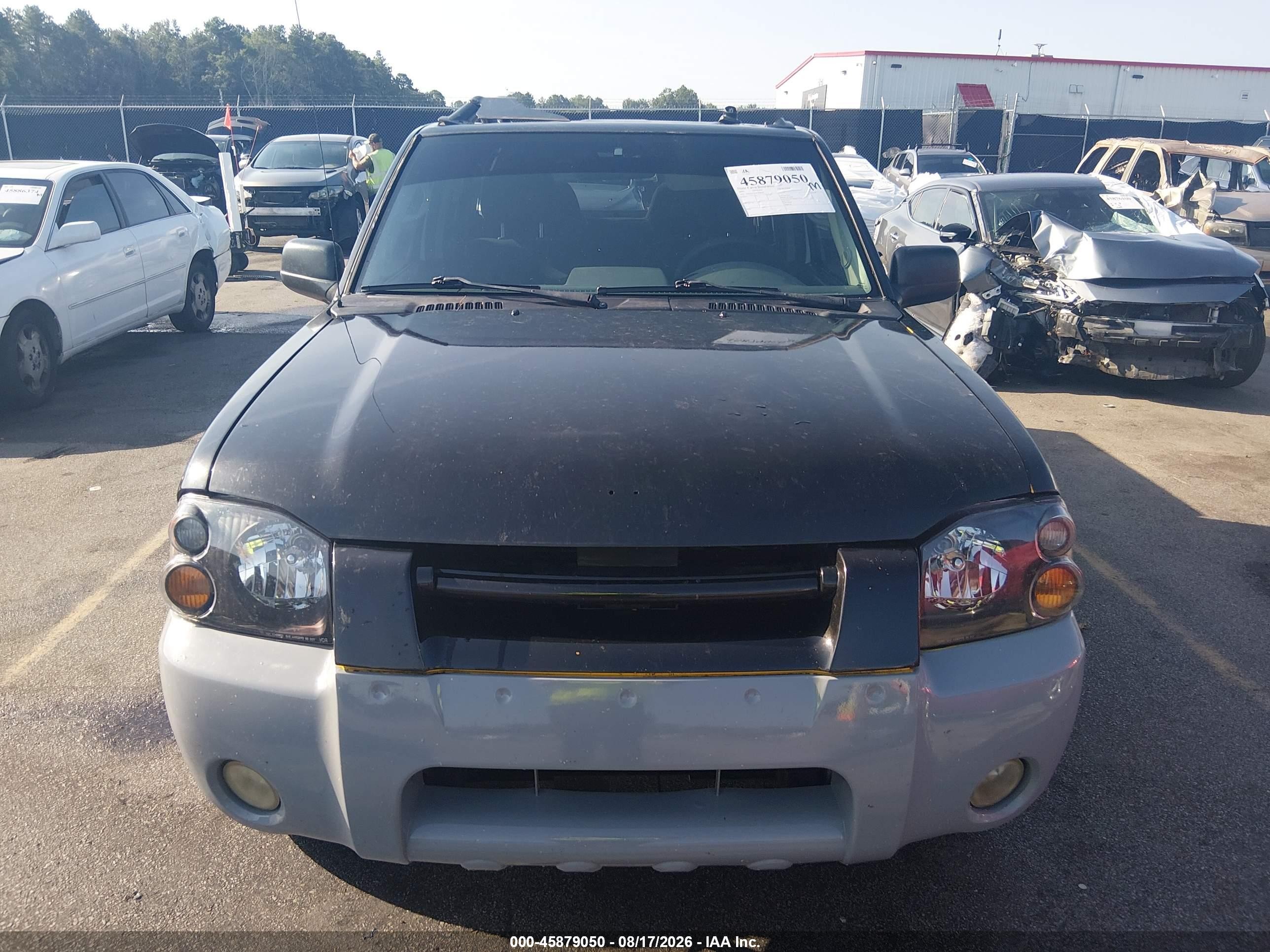 2003 Nissan Frontier Xe-v6 Gray vin: 1N6ED27T23C464641