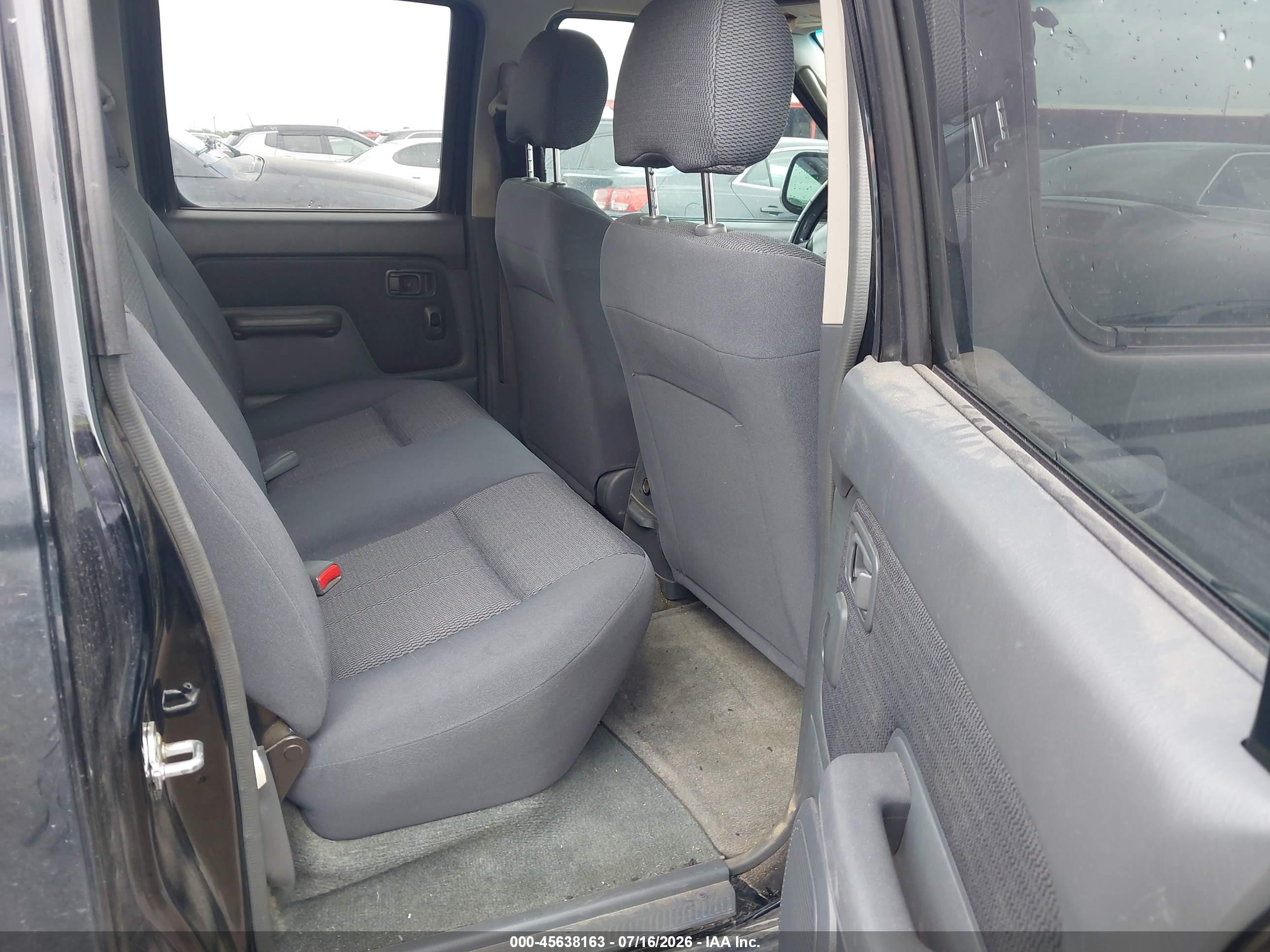 2004 Nissan Frontier Xe-v6 Black vin: 1N6ED27T24C472658