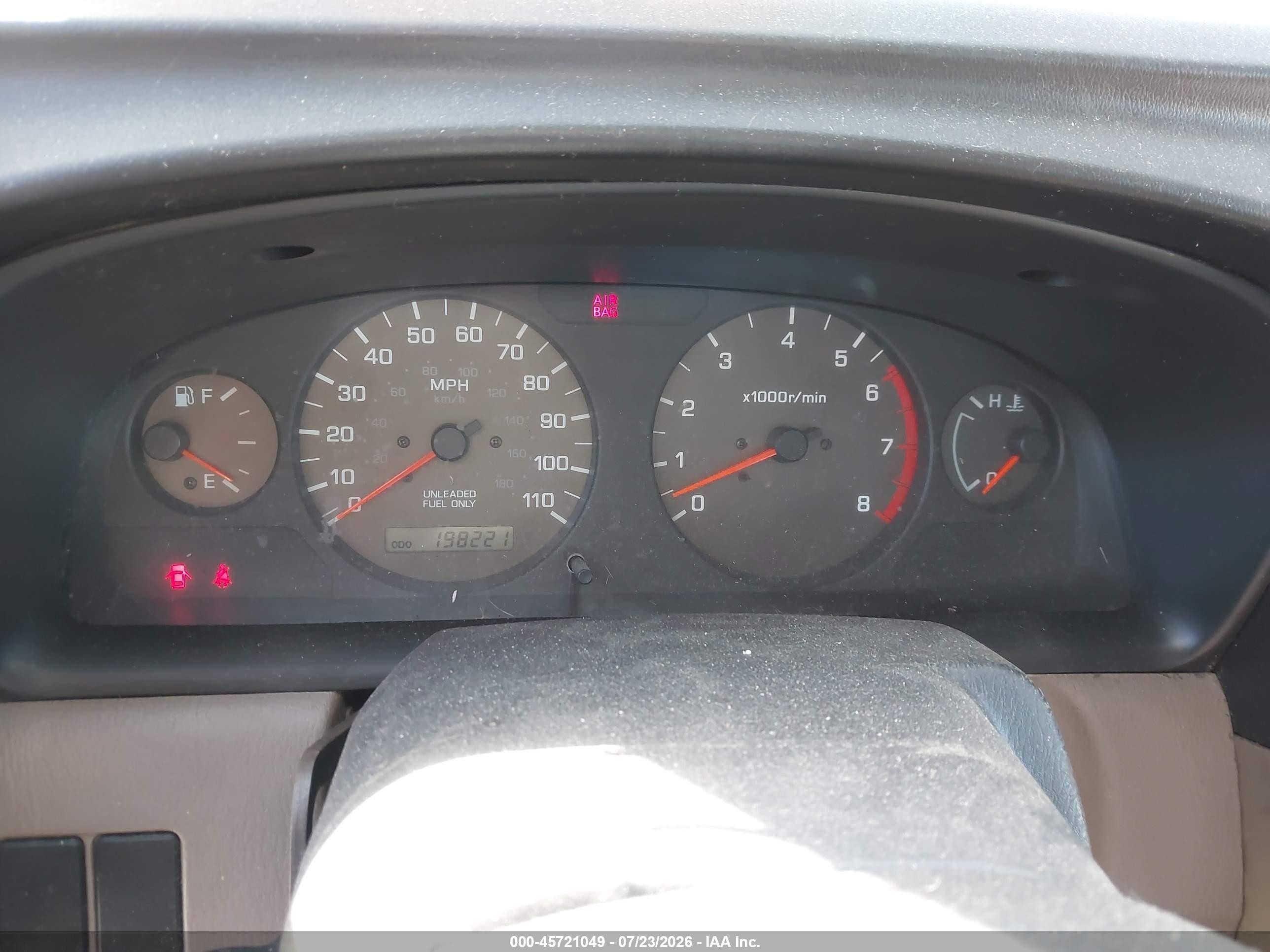 2000 Nissan Frontier Se-v6/xe-v6 Green vin: 1N6ED27T2YC320241