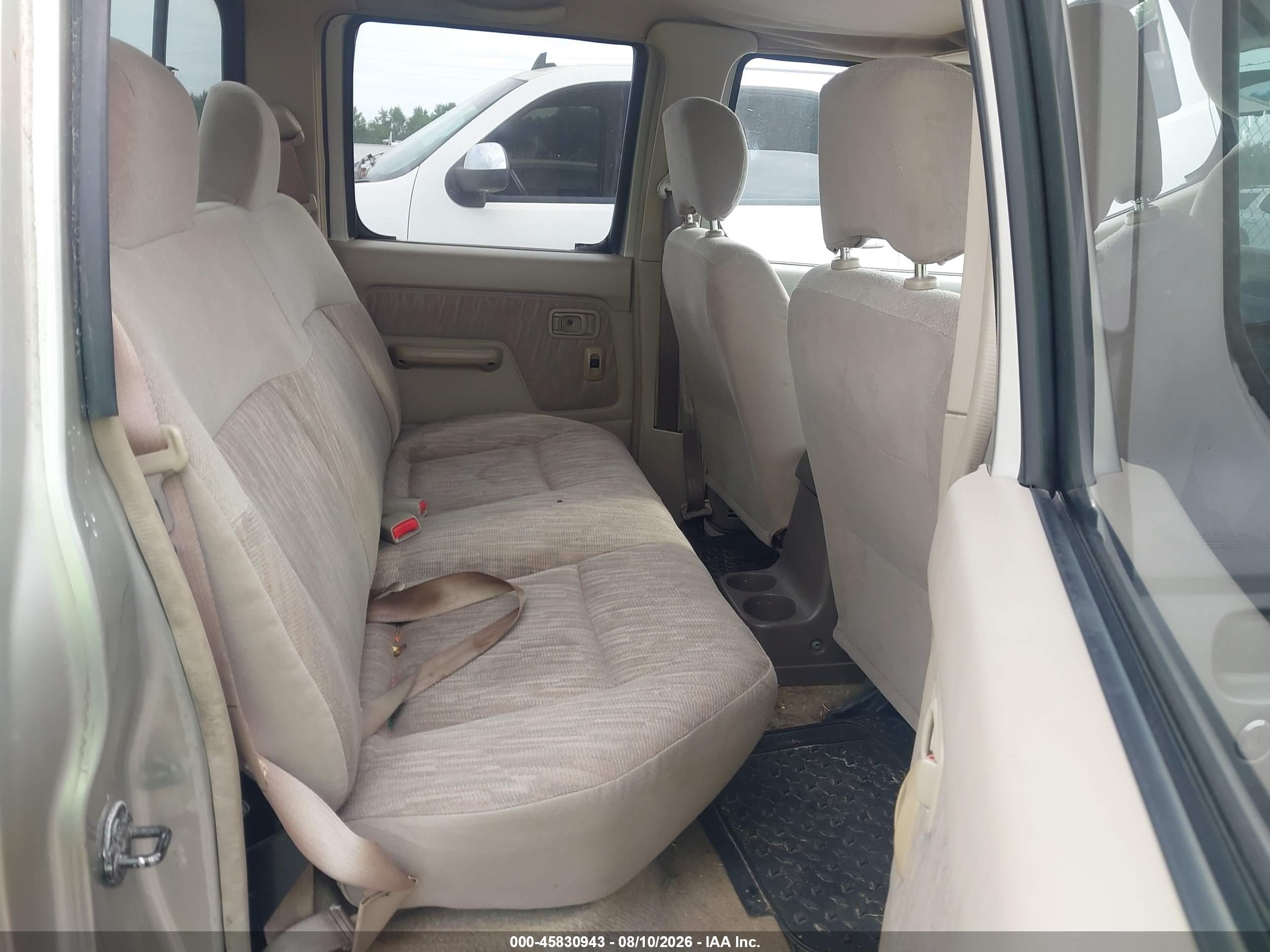 2000 Nissan Frontier Se-v6/xe-v6 Gray vin: 1N6ED27T2YC320725
