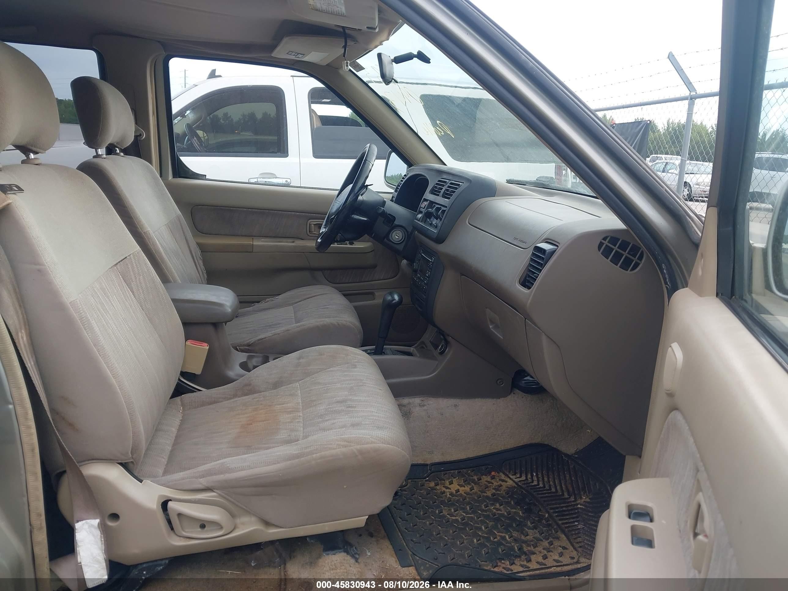 2000 Nissan Frontier Se-v6/xe-v6 Gray vin: 1N6ED27T2YC320725