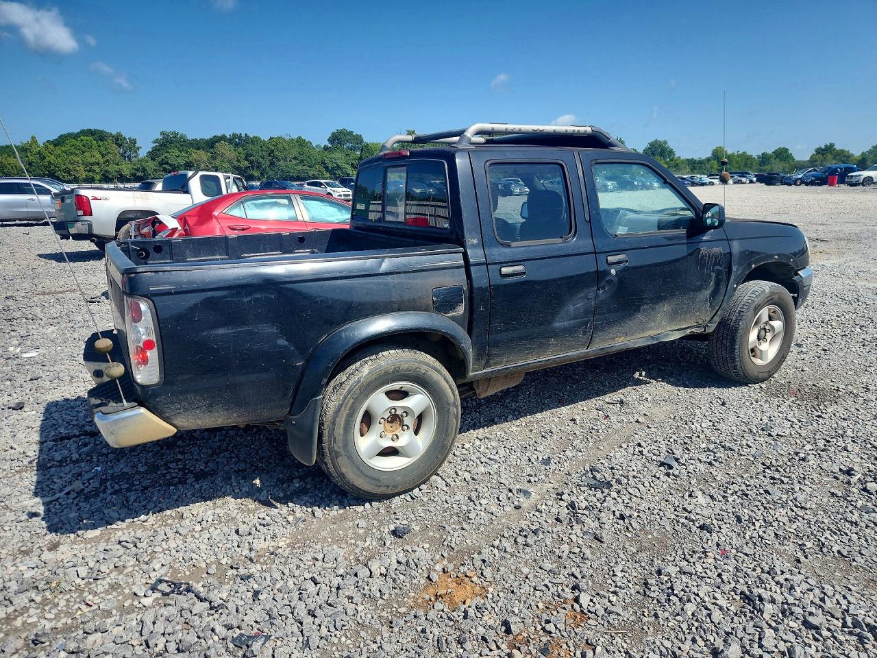 2000 Nissan Frontier Black vin: 1N6ED27T2YC378124