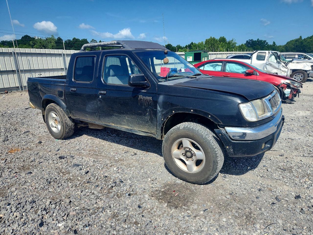 2000 Nissan Frontier Black vin: 1N6ED27T2YC378124