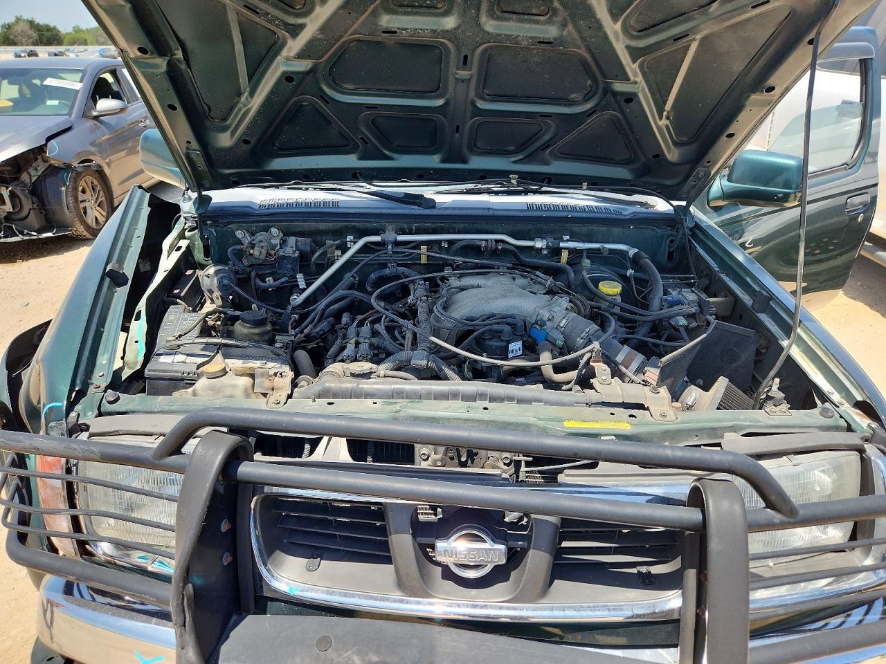 2000 Nissan Frontier Xe Green vin: 1N6ED27T2YC403040