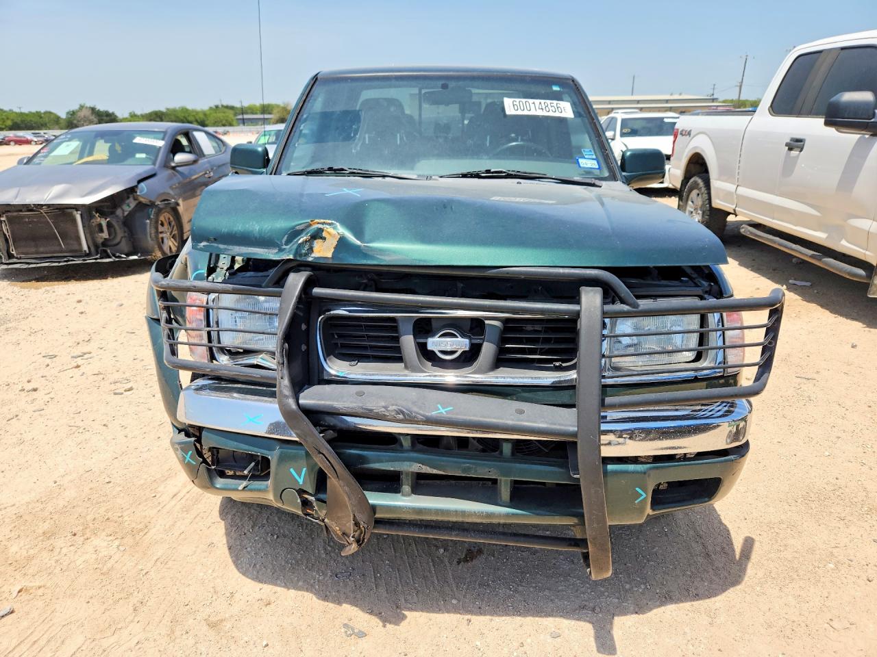 2000 Nissan Frontier Xe Green vin: 1N6ED27T2YC403040