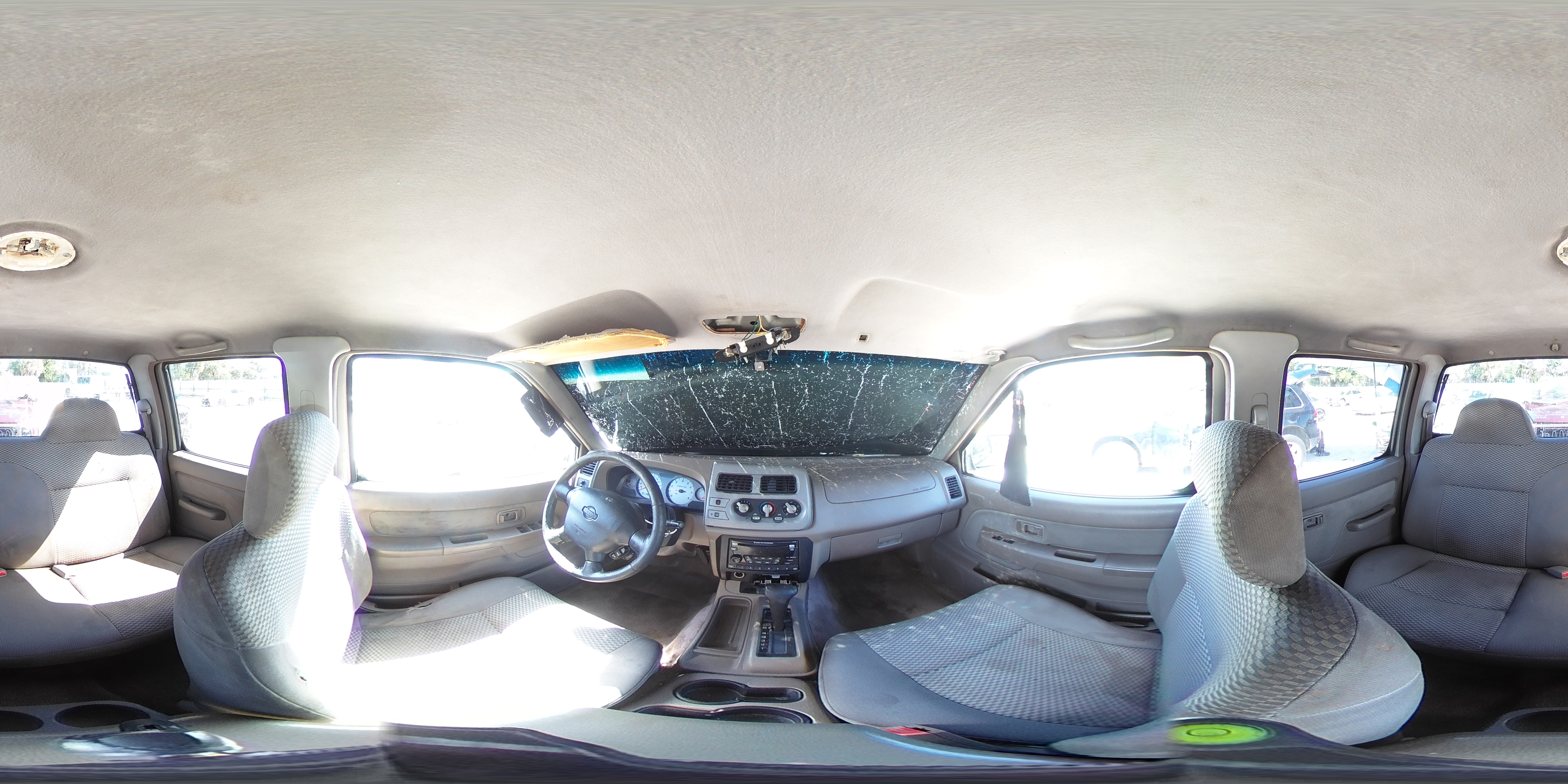 2001 Nissan Frontier Xe Серый vin: 1N6ED27T31C318844