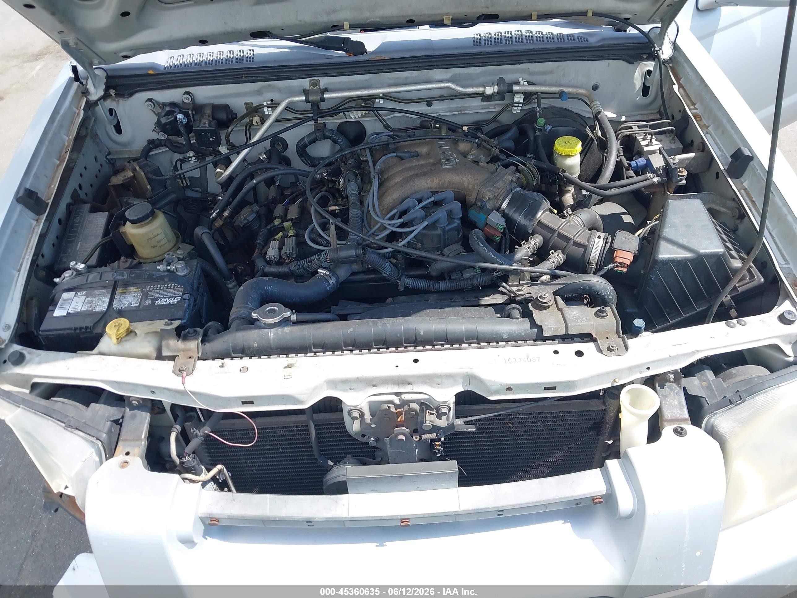 2001 Nissan Frontier Se-v6 Silver vin: 1N6ED27T31C334087