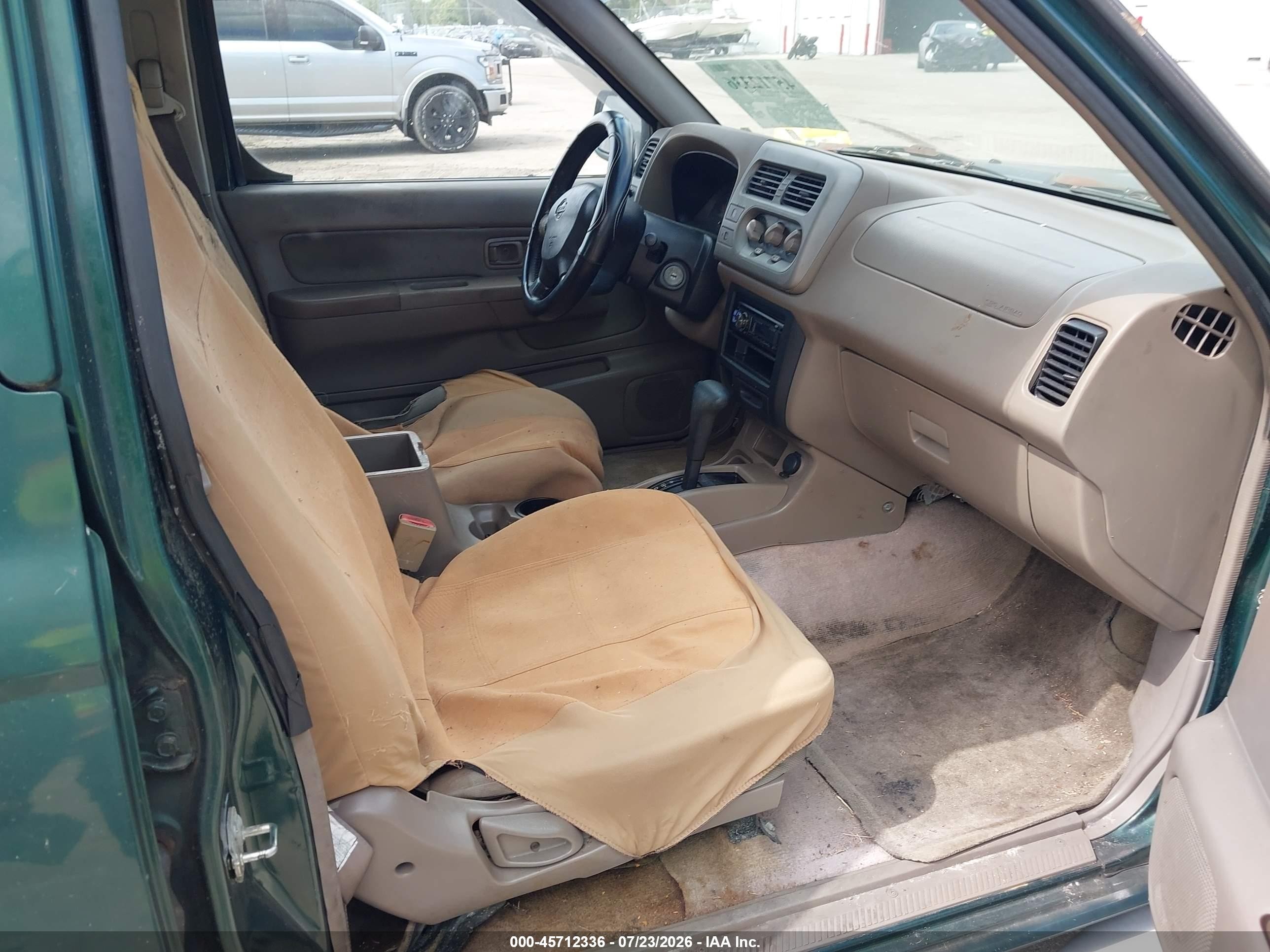 2001 Nissan Frontier Se-v6 Green vin: 1N6ED27T31C339581