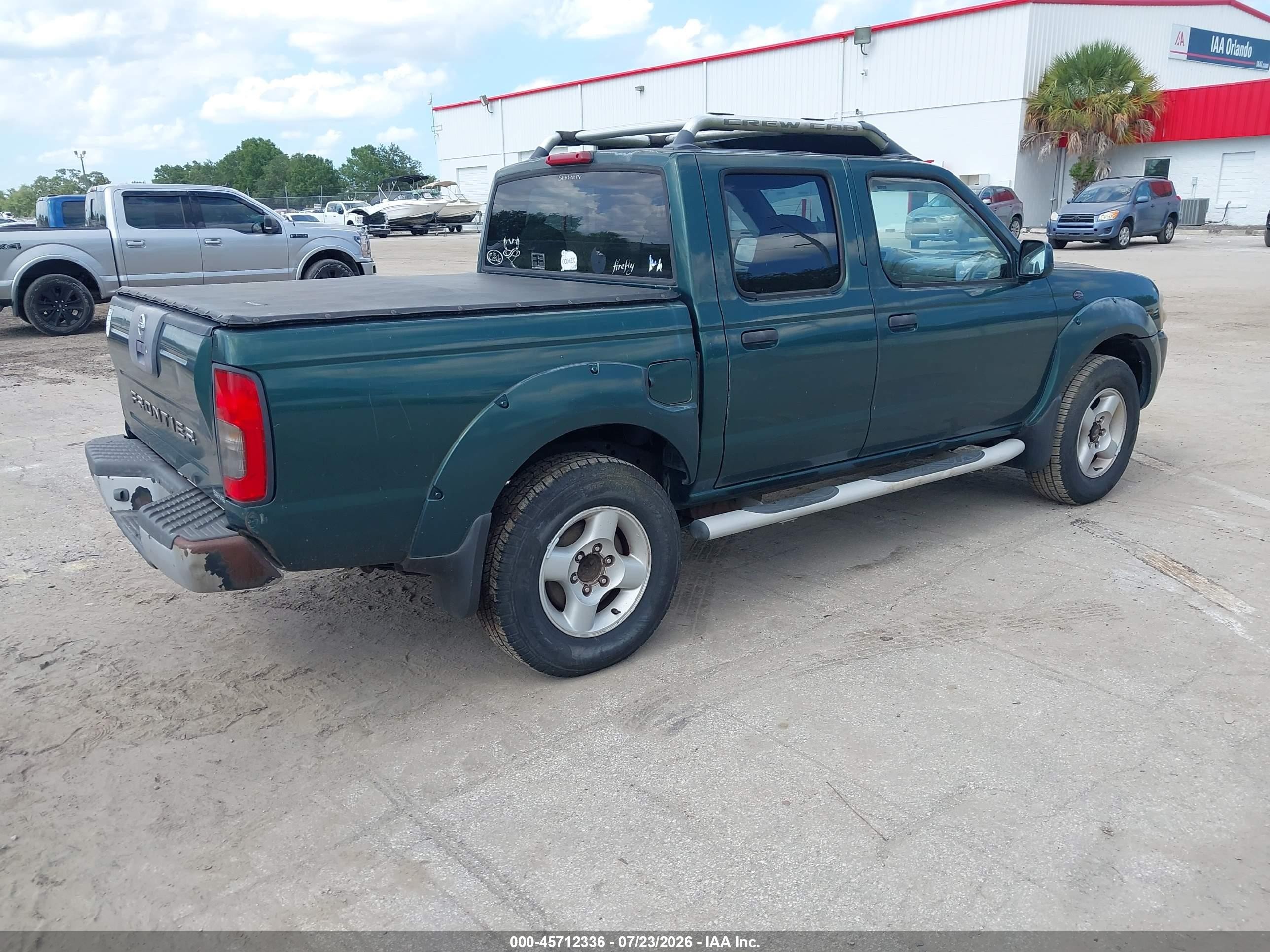 2001 Nissan Frontier Se-v6 Green vin: 1N6ED27T31C339581