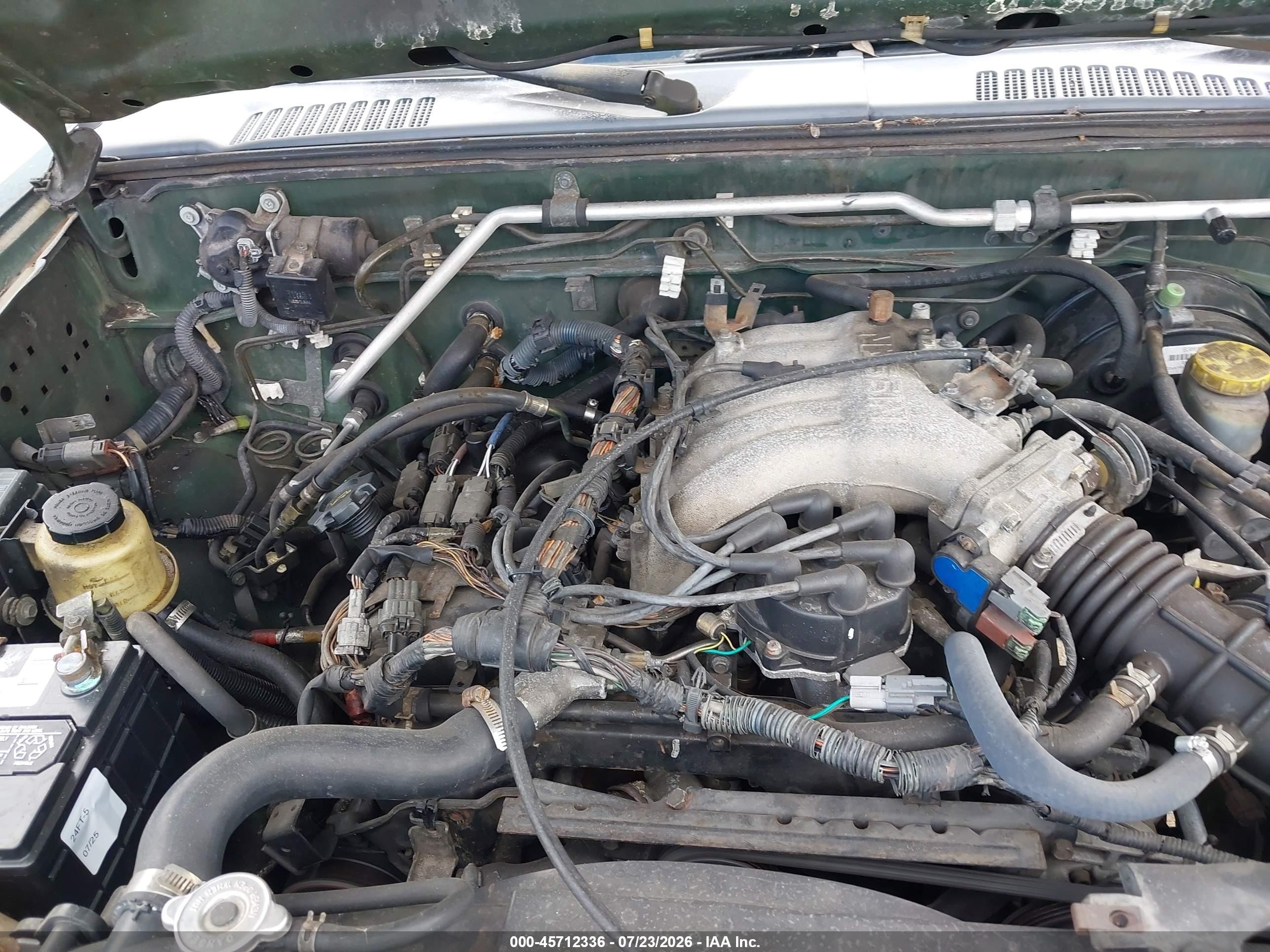 2001 Nissan Frontier Se-v6 Green vin: 1N6ED27T31C339581