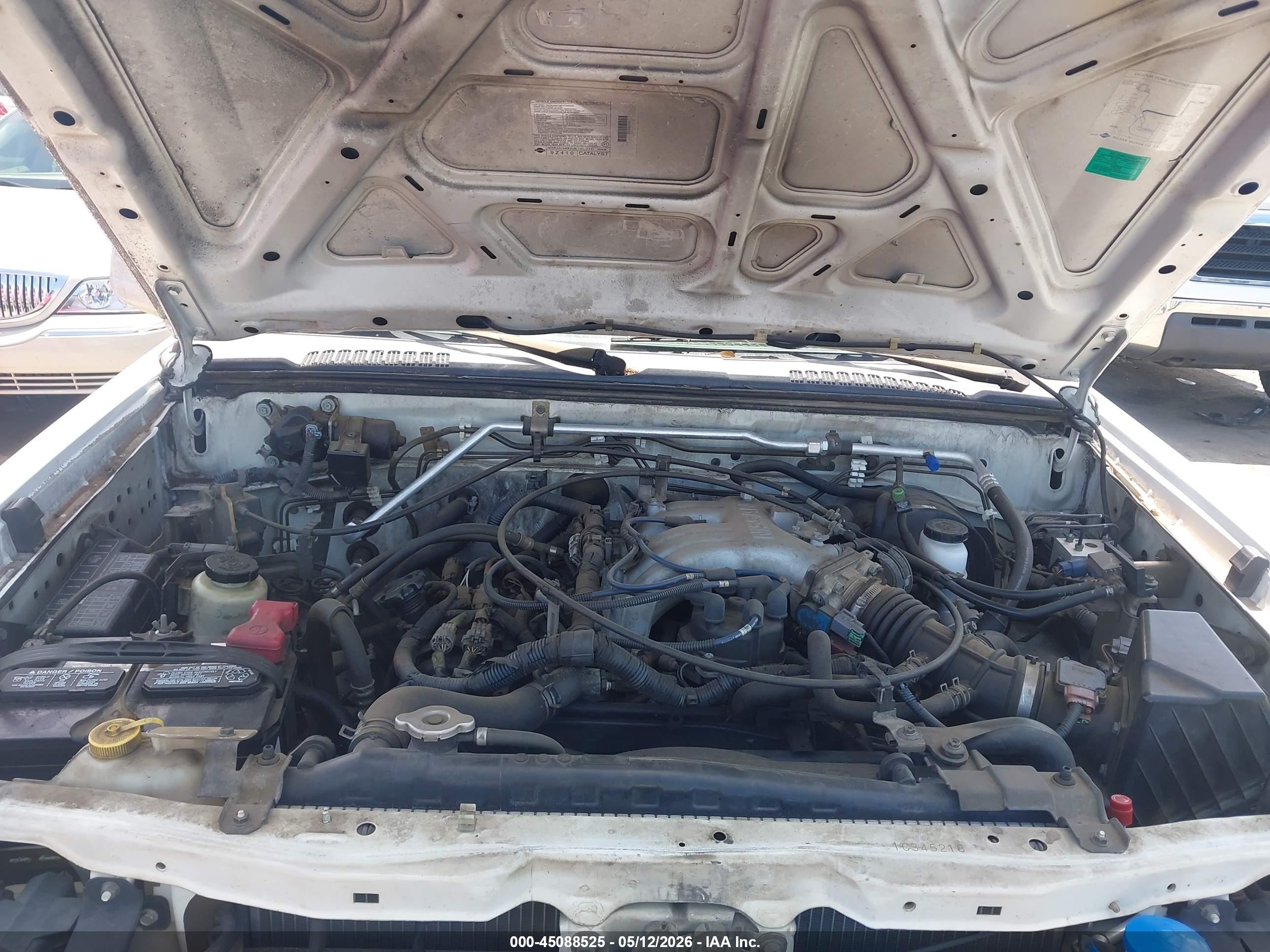2001 Nissan Frontier Se-v6 White vin: 1N6ED27T31C345218