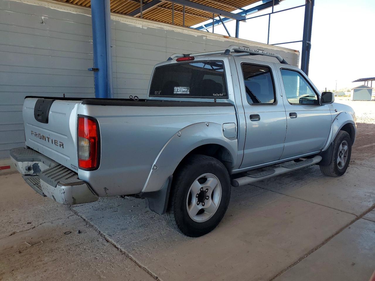 2001 Nissan Frontier Xe Silver vin: 1N6ED27T31C356123
