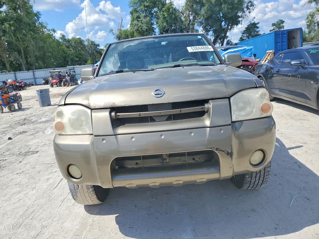 2001 Nissan Frontier Xe Gold vin: 1N6ED27T31C377537