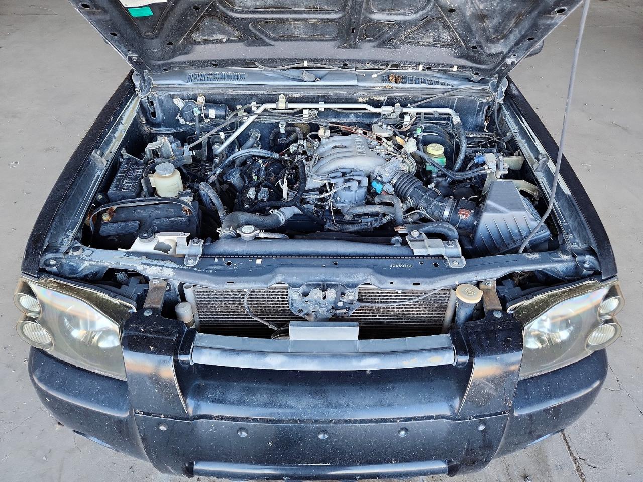 2004 Nissan Frontier Xe-v6 Black vin: 1N6ED27T34C450765