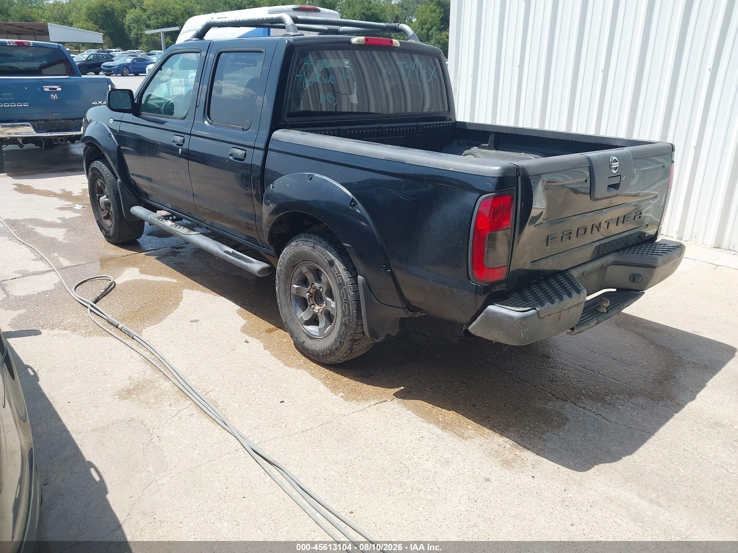 2004 Nissan Frontier Xe-v6 Black vin: 1N6ED27T34C451768