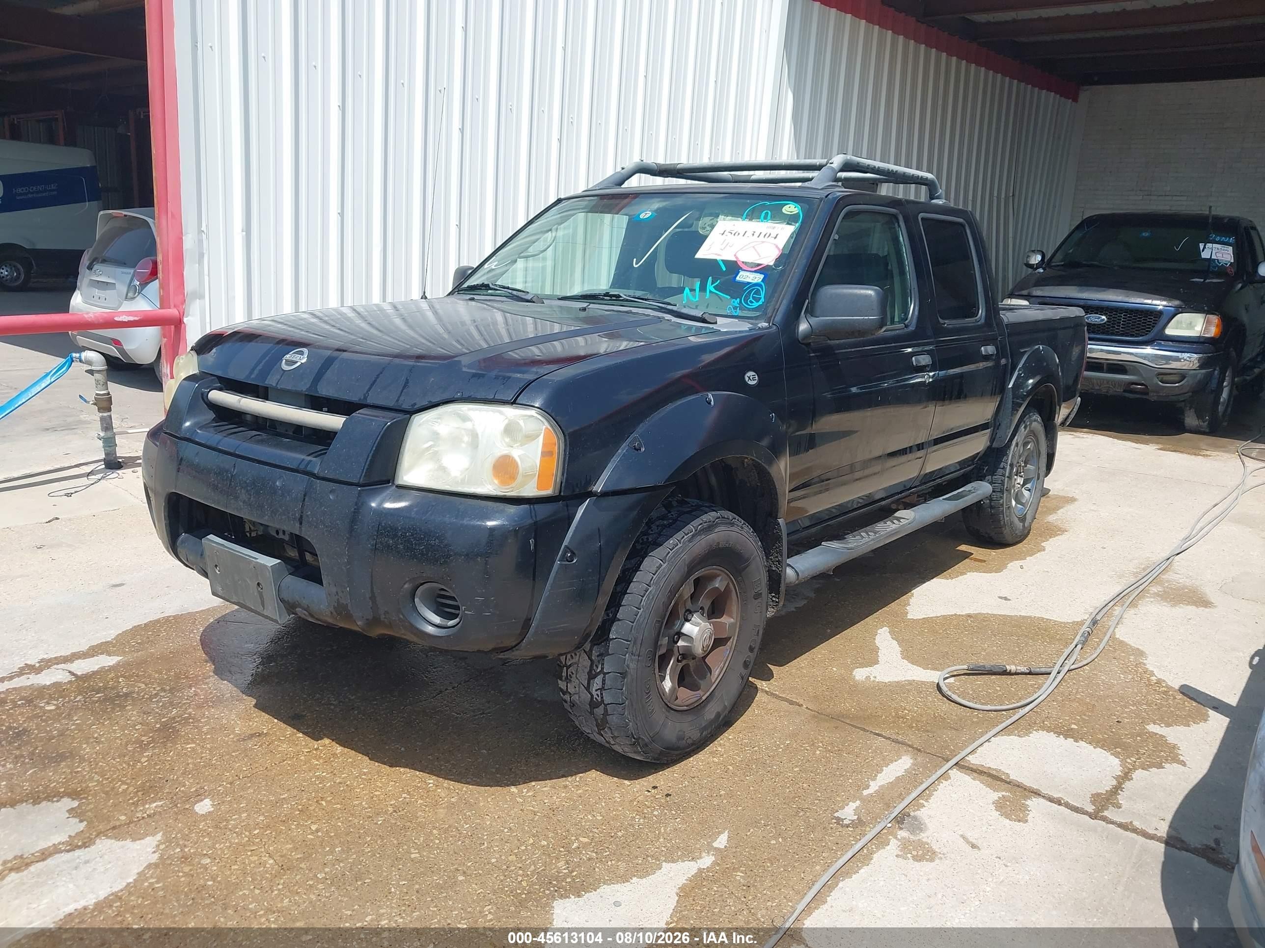 2004 Nissan Frontier Xe-v6 Black vin: 1N6ED27T34C451768