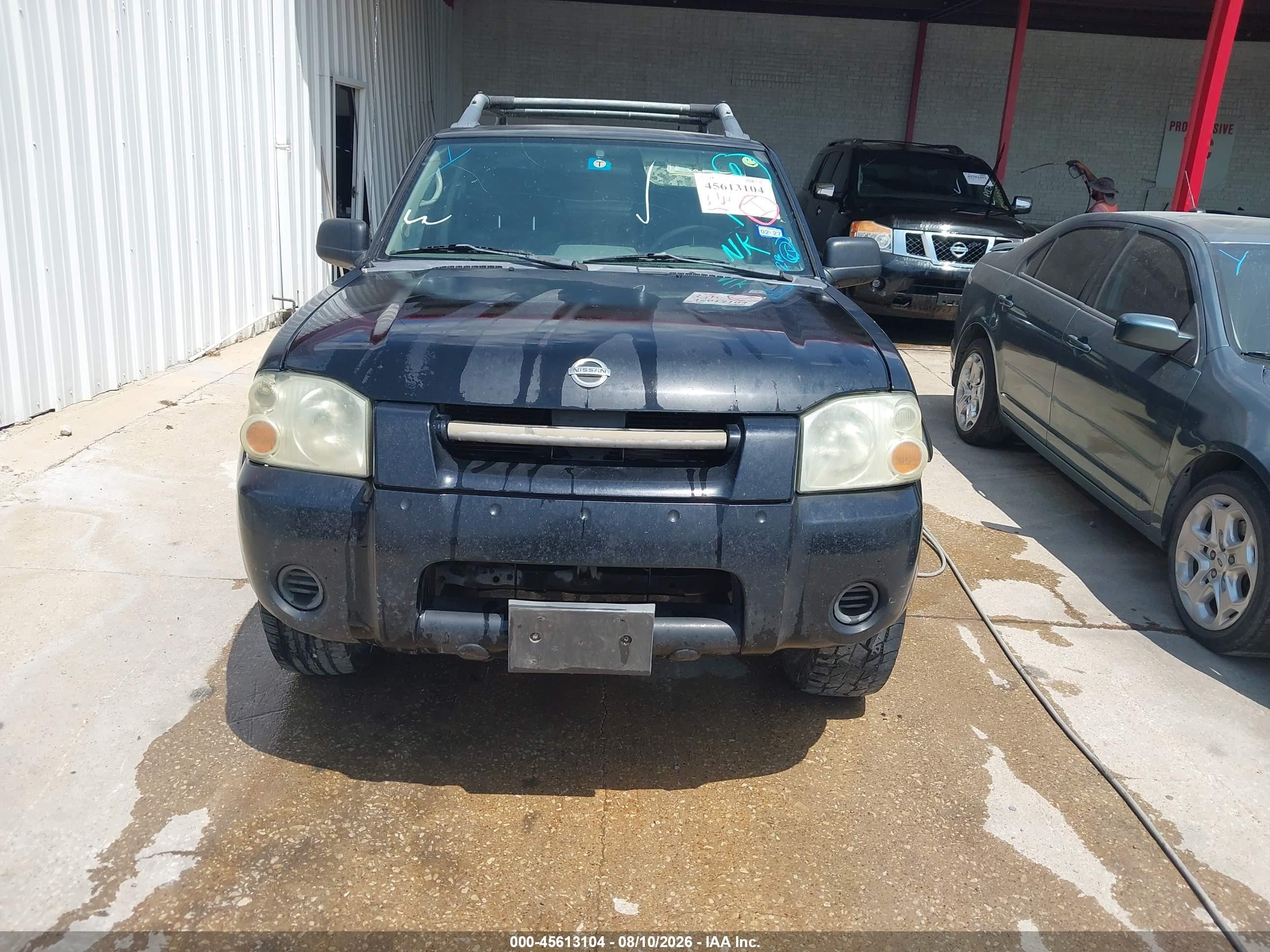 2004 Nissan Frontier Xe-v6 Black vin: 1N6ED27T34C451768