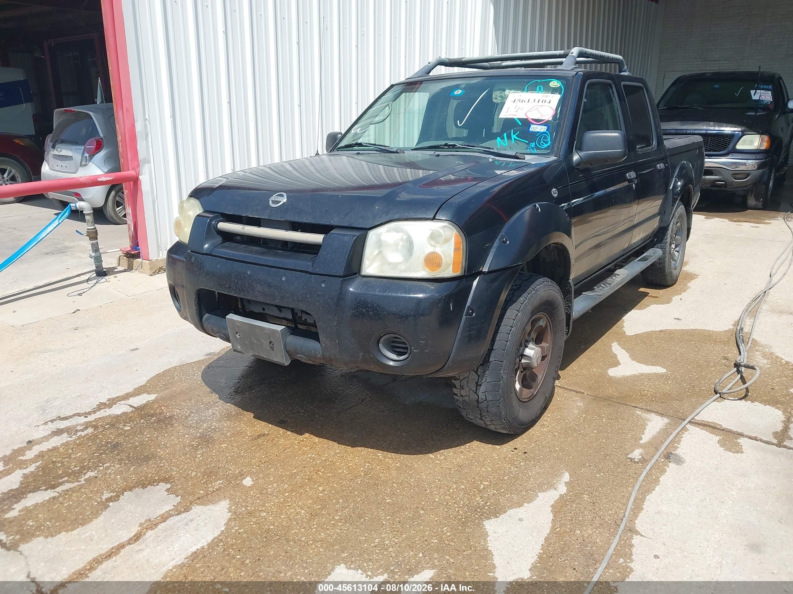 2004 Nissan Frontier Xe-v6 Black vin: 1N6ED27T34C451768