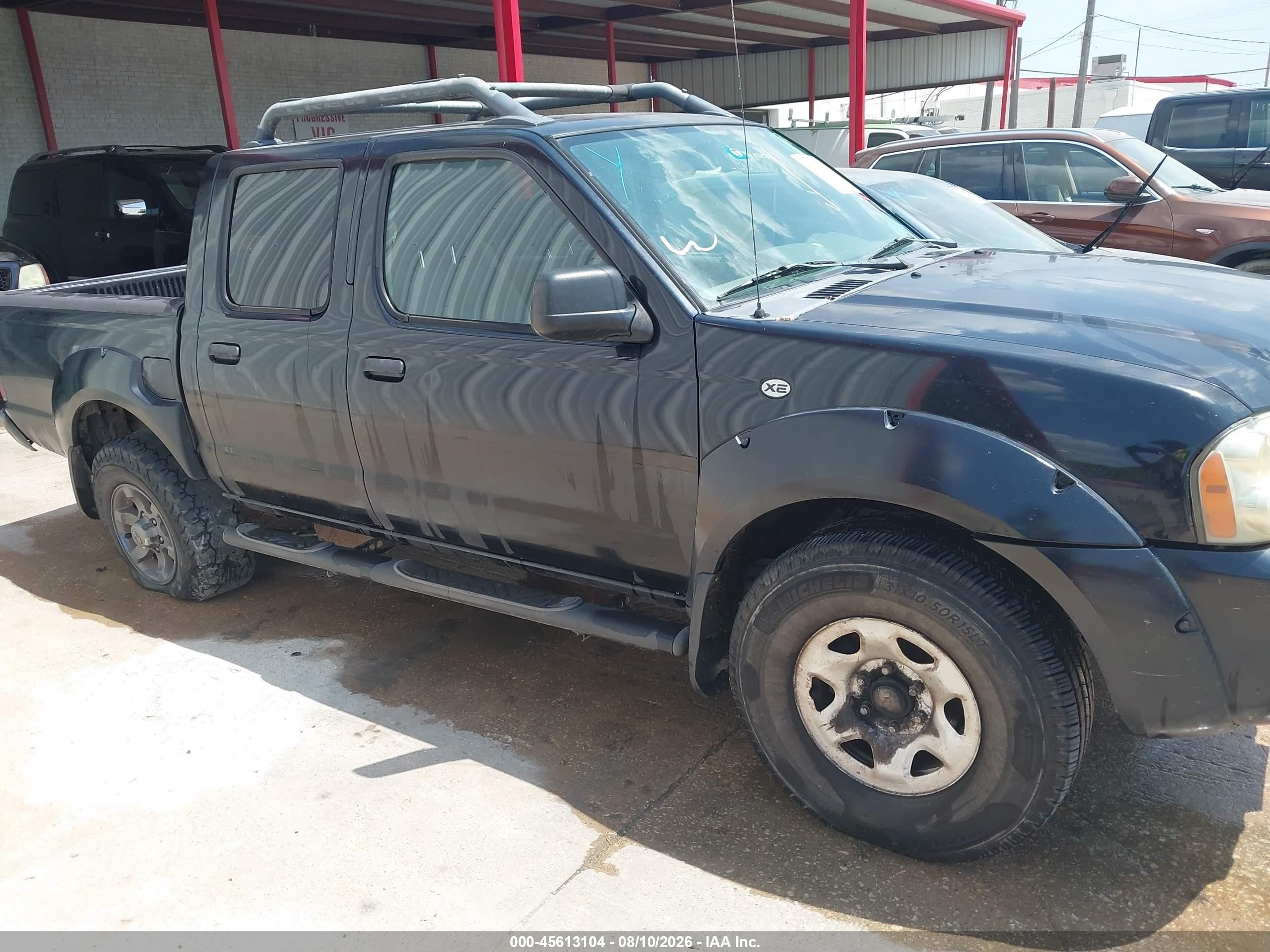 2004 Nissan Frontier Xe-v6 Black vin: 1N6ED27T34C451768
