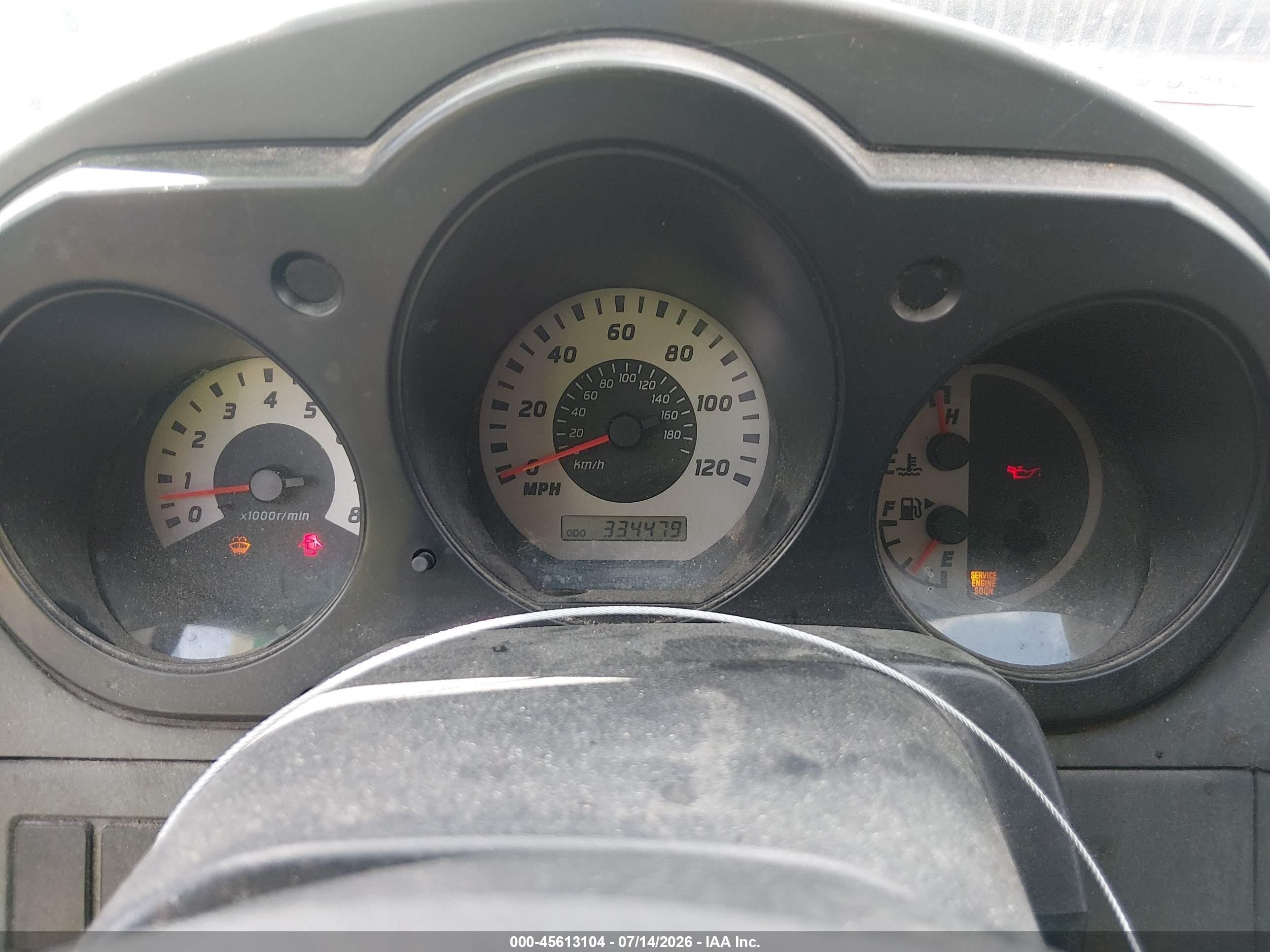 2004 Nissan Frontier Xe-v6 Black vin: 1N6ED27T34C451768